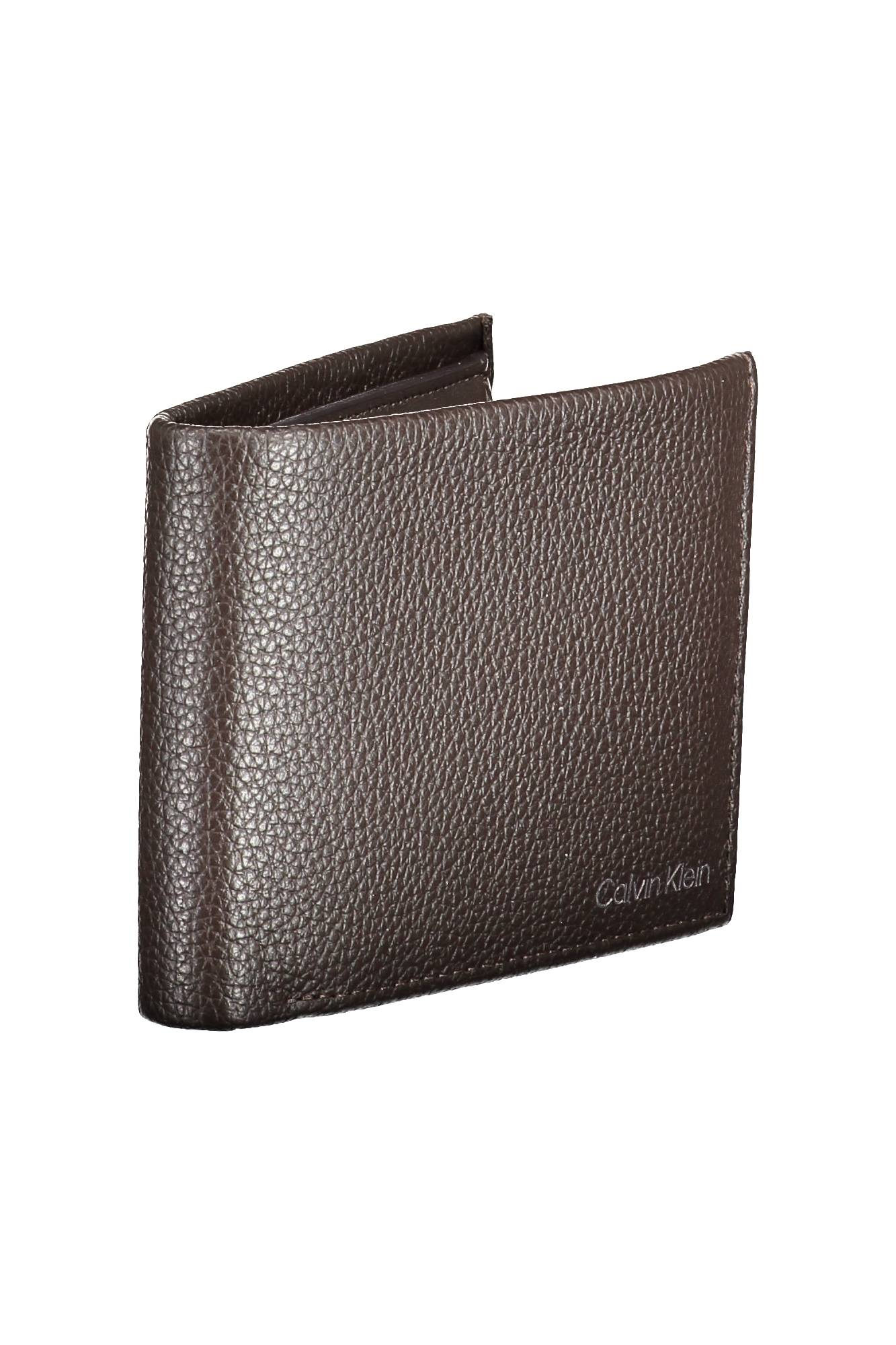 CALVIN KLEIN BROWN MEN'S WALLET