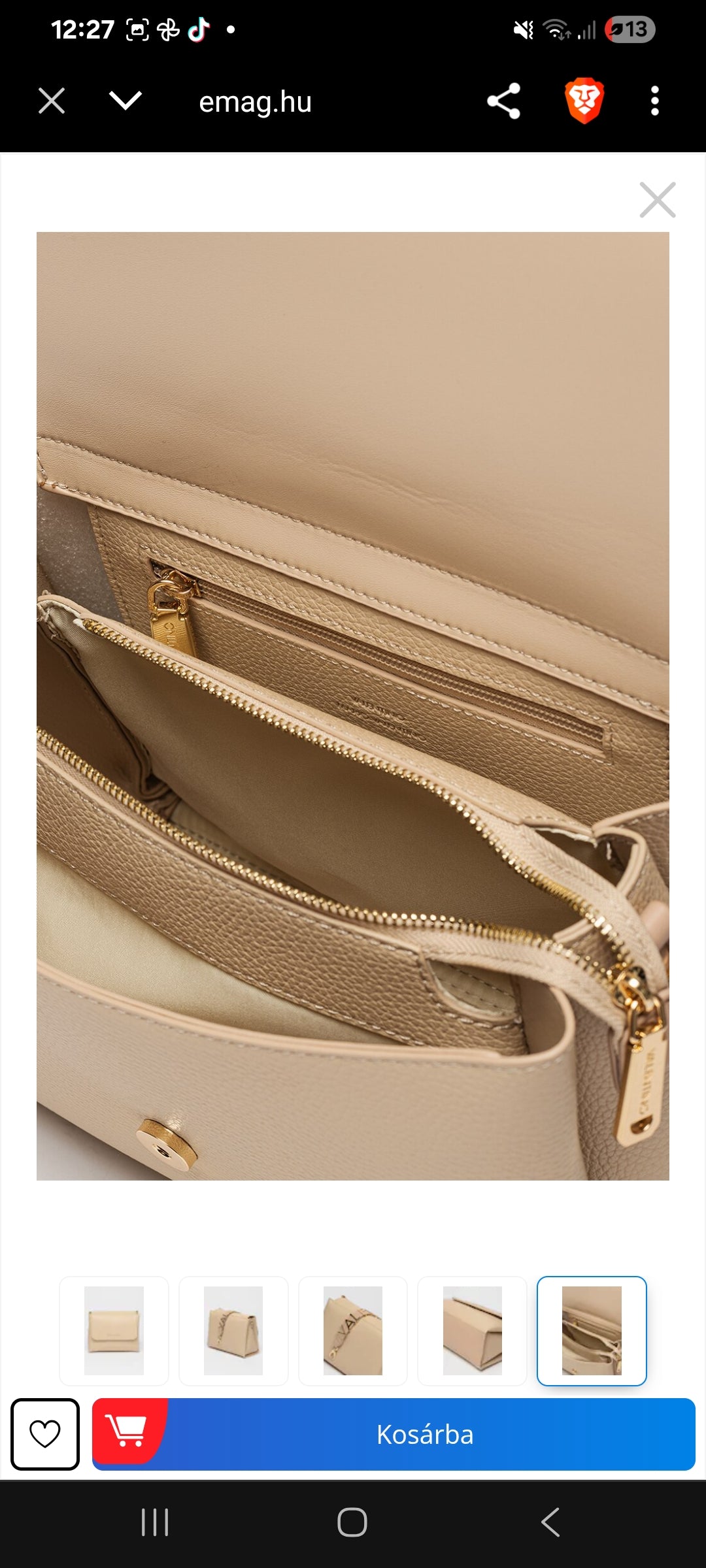 VALENTINO BAGS WOMEN'S BAG BEIGE