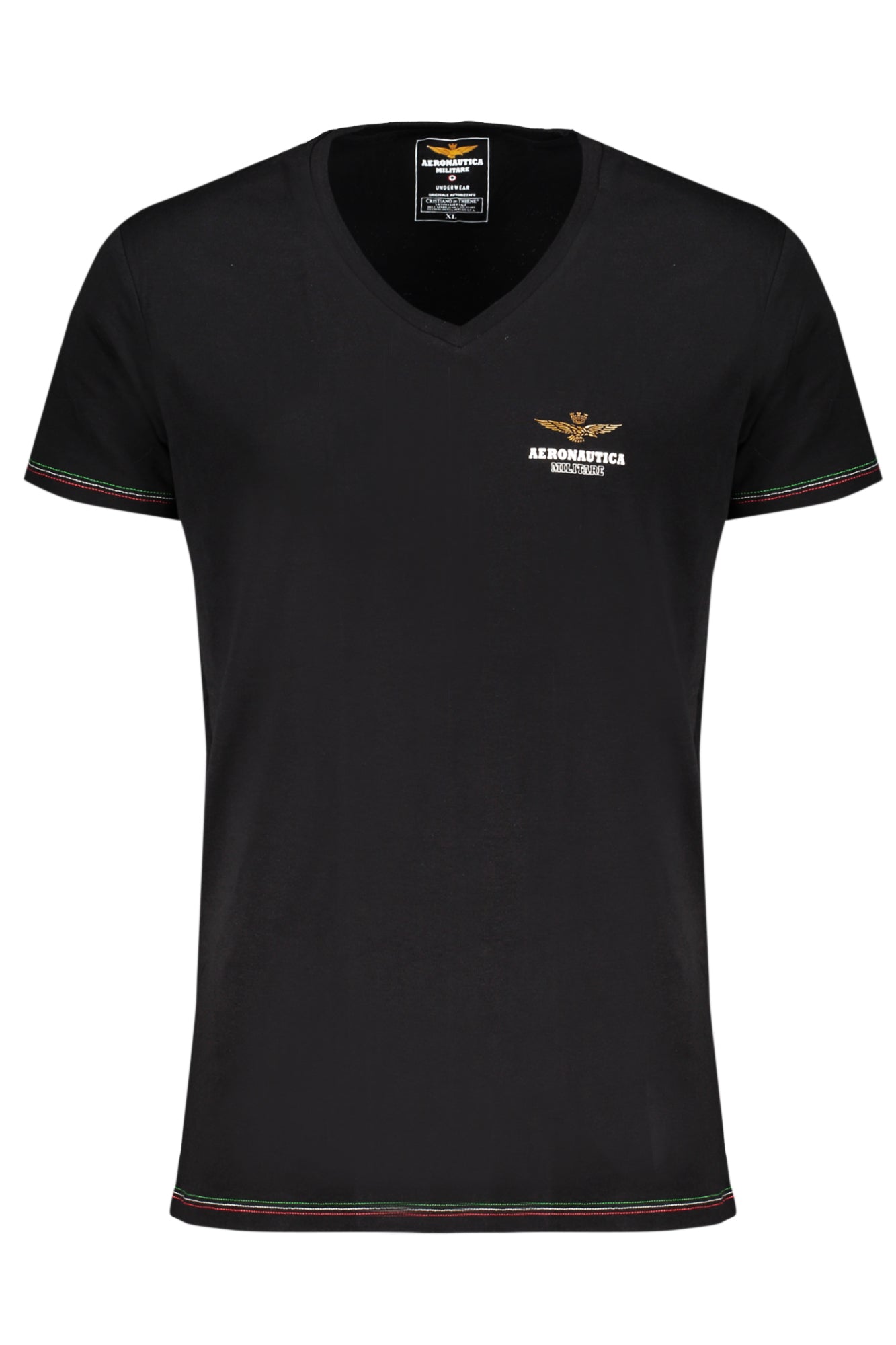 AIR FORCE BLACK MEN'S OUTDOOR T-SHIRT