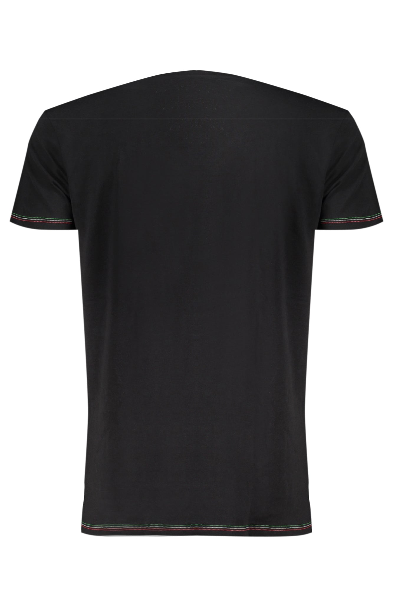 AERONAUTICA MILITARE BLACK MEN'S OUTDOOR T-SHIRT