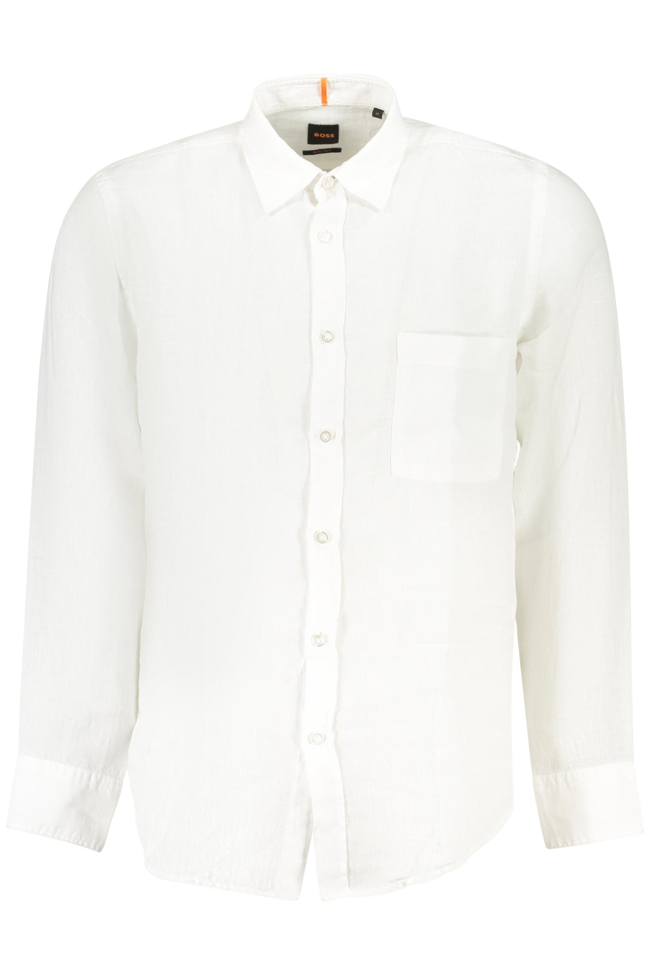 BOSS LONG SLEEVE SHIRT MEN WHITE