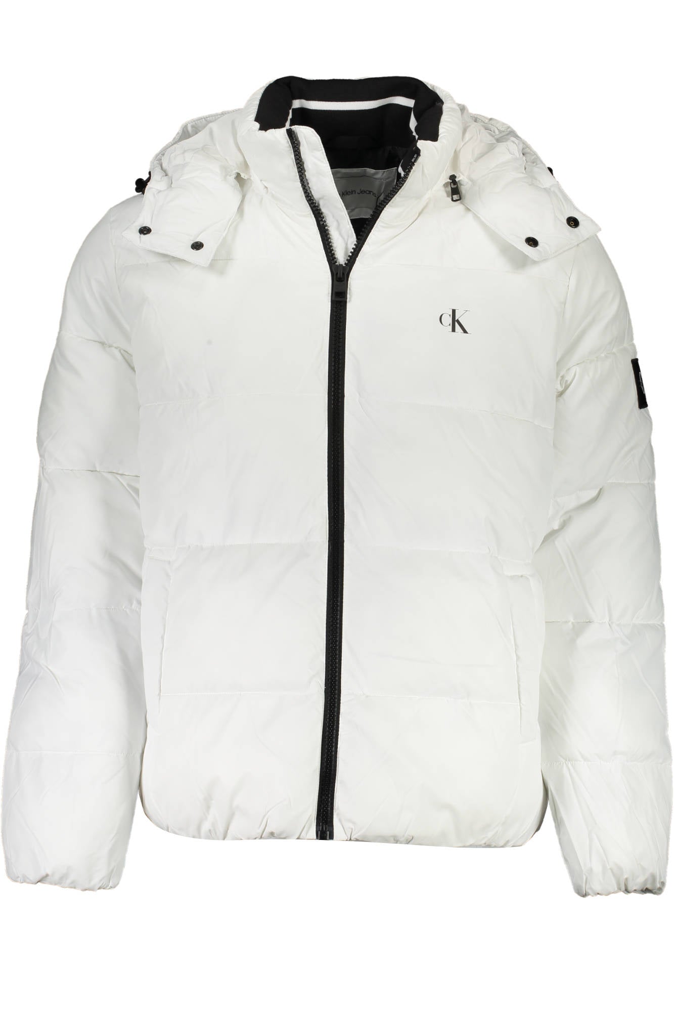 CALVIN KLEIN WHITE MEN'S JACKET