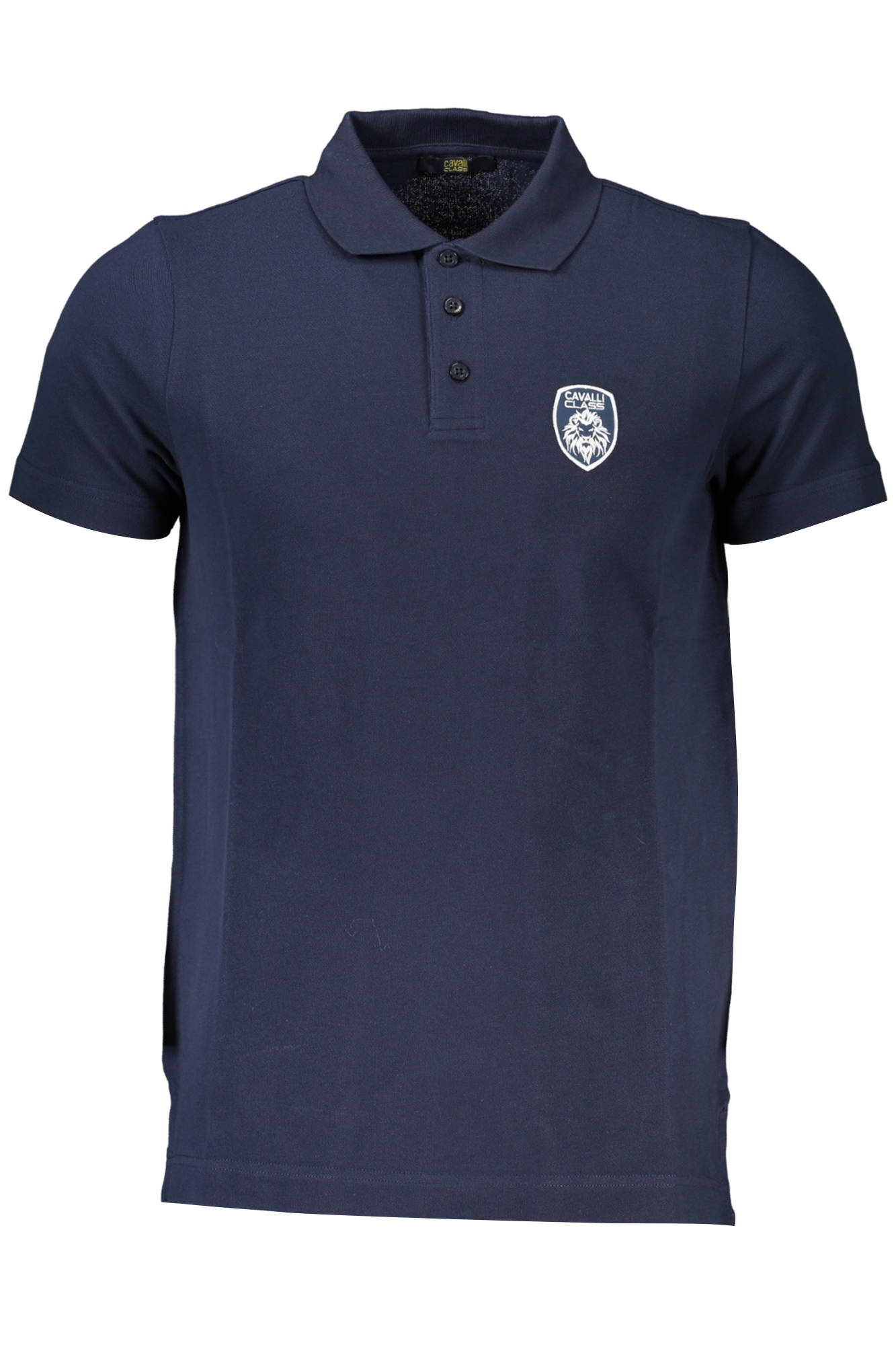 CAVALLI CLASS POLO SHORT SLEEVE MAN BLUE