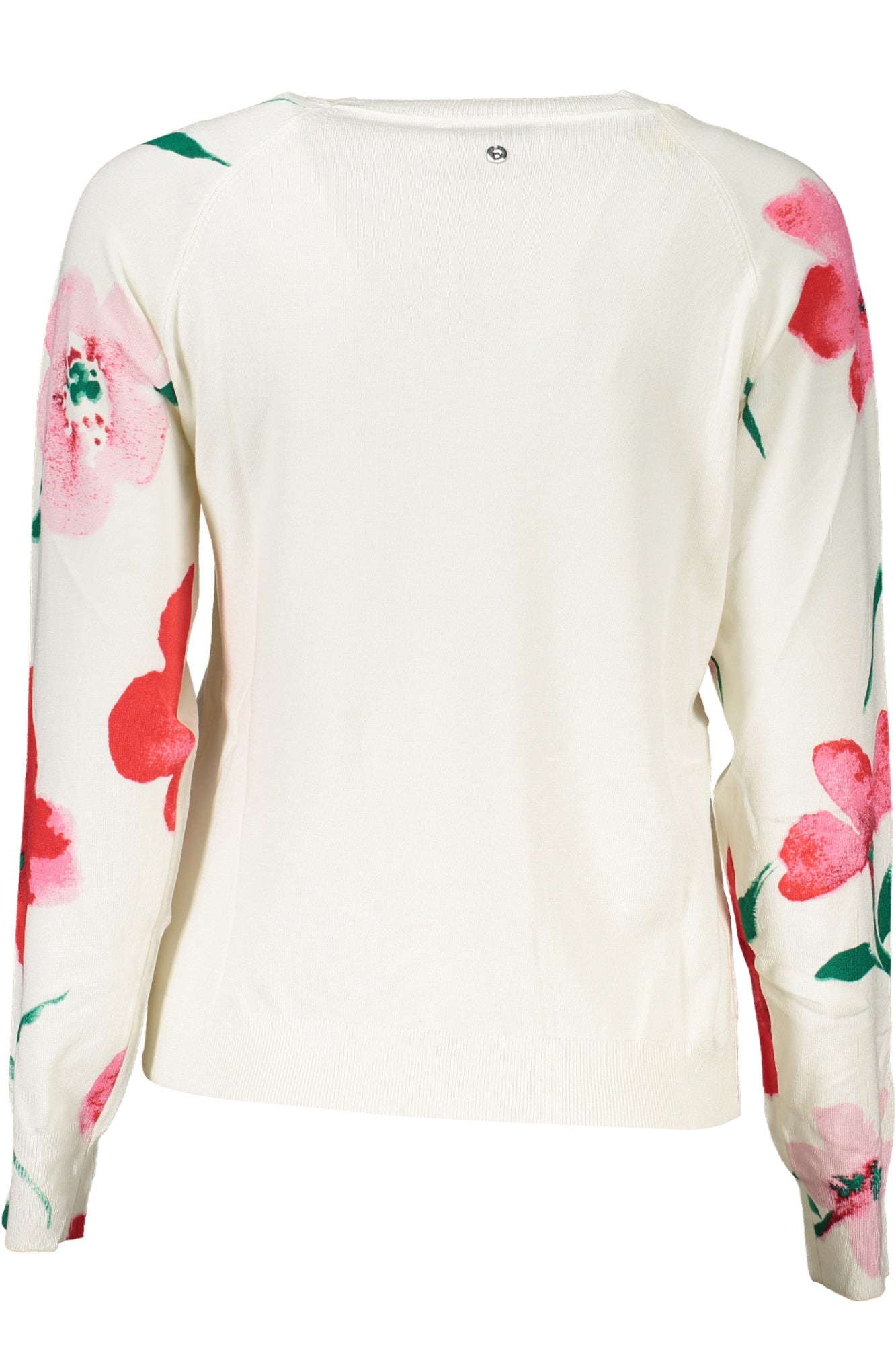 DESIGUAL WHITE WOMEN'S SWEATER