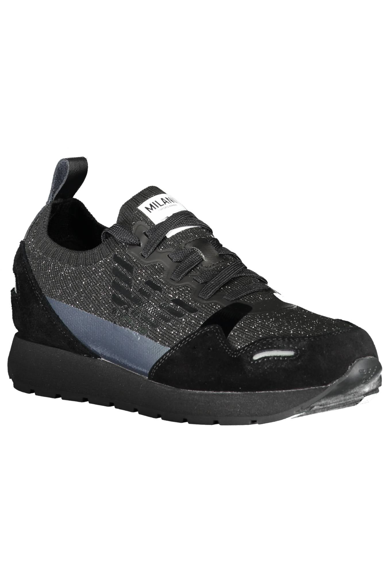 EMPORIO ARMANI WOMEN'S SPORT SHOES BLACK
