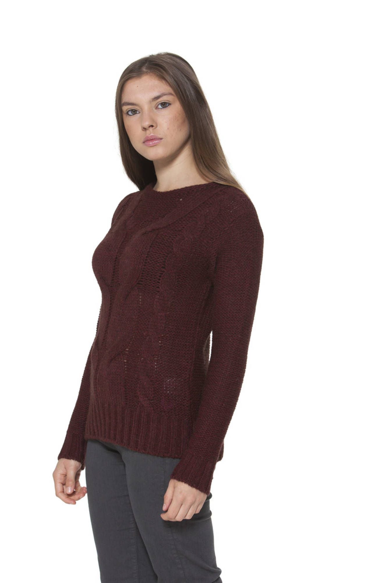 FRED PERRY WOMEN'S RED SWEATER