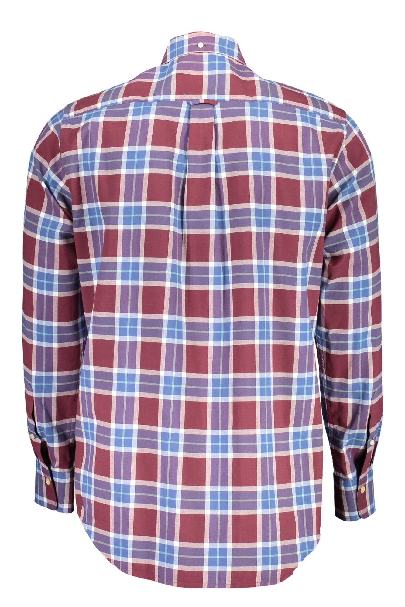 GANT MEN'S LONG SLEEVE SHIRT PURPLE