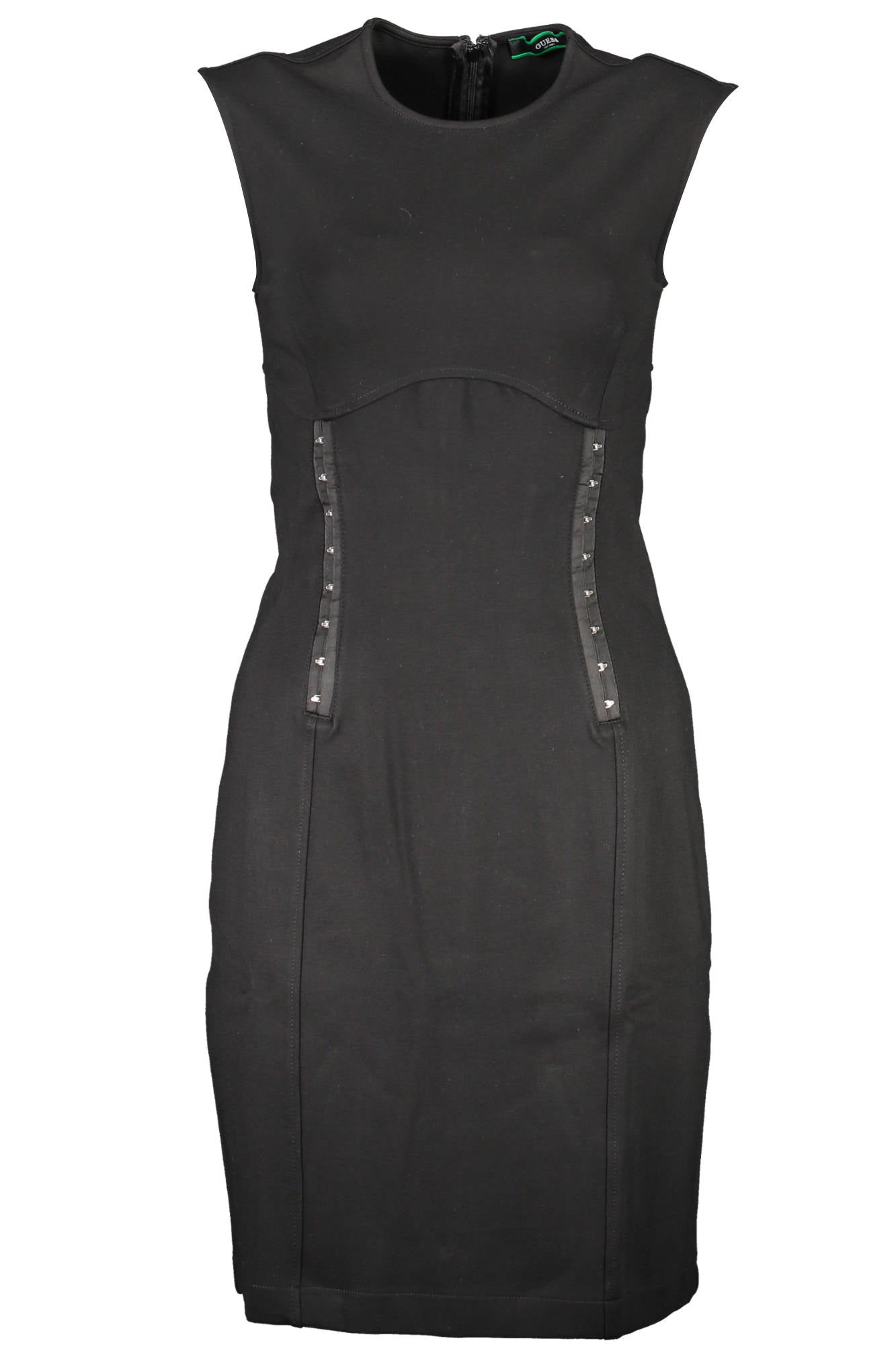 GUESS JEANS WOMEN'S SHORT DRESS BLACK