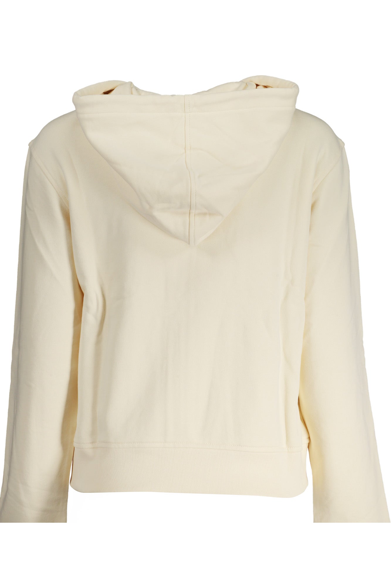 K-WAY BEIGE WOMEN'S ZIP SWEATSHIRT