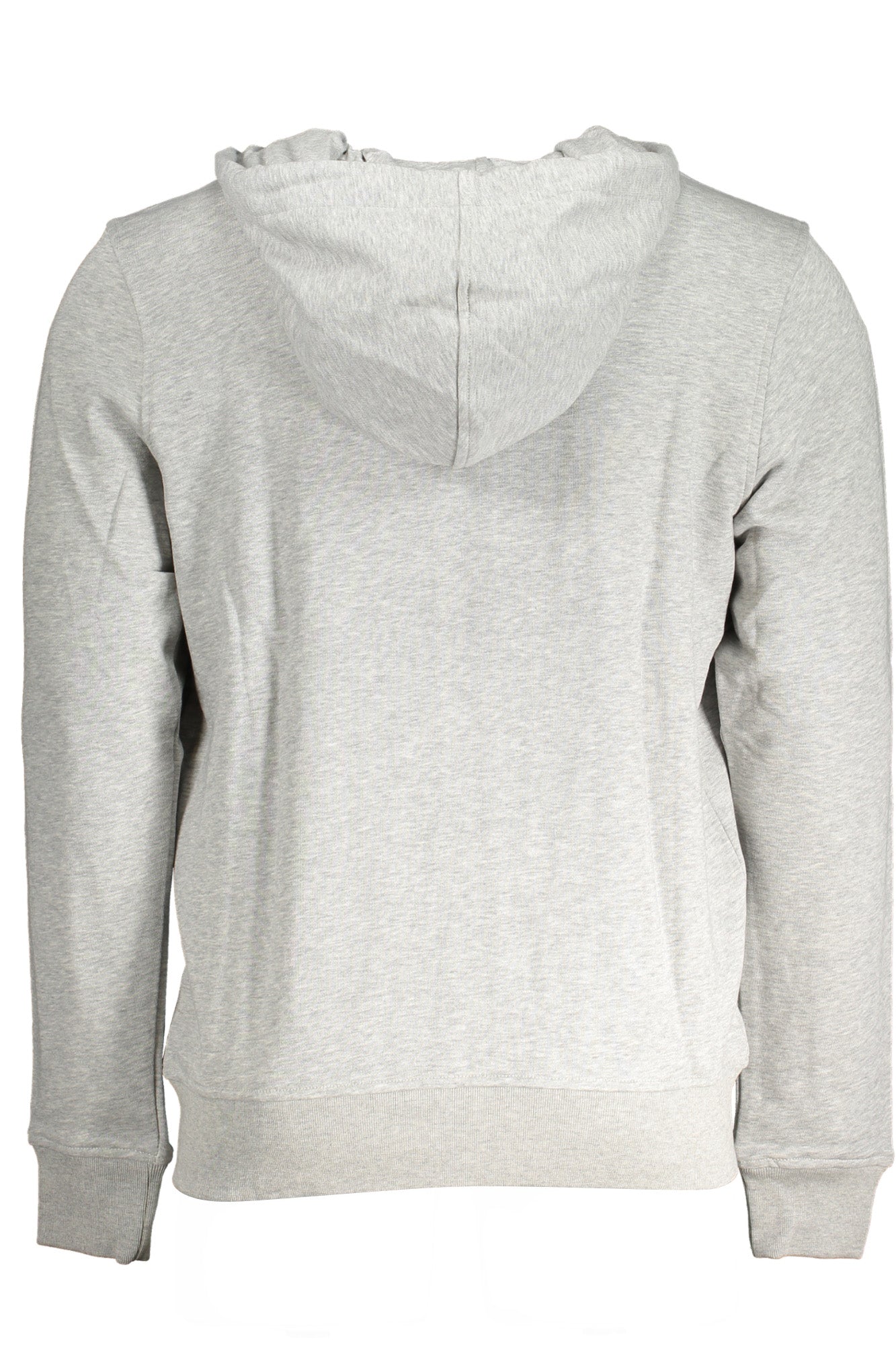 K-WAY GRAY MEN'S ZIP SWEATSHIRT