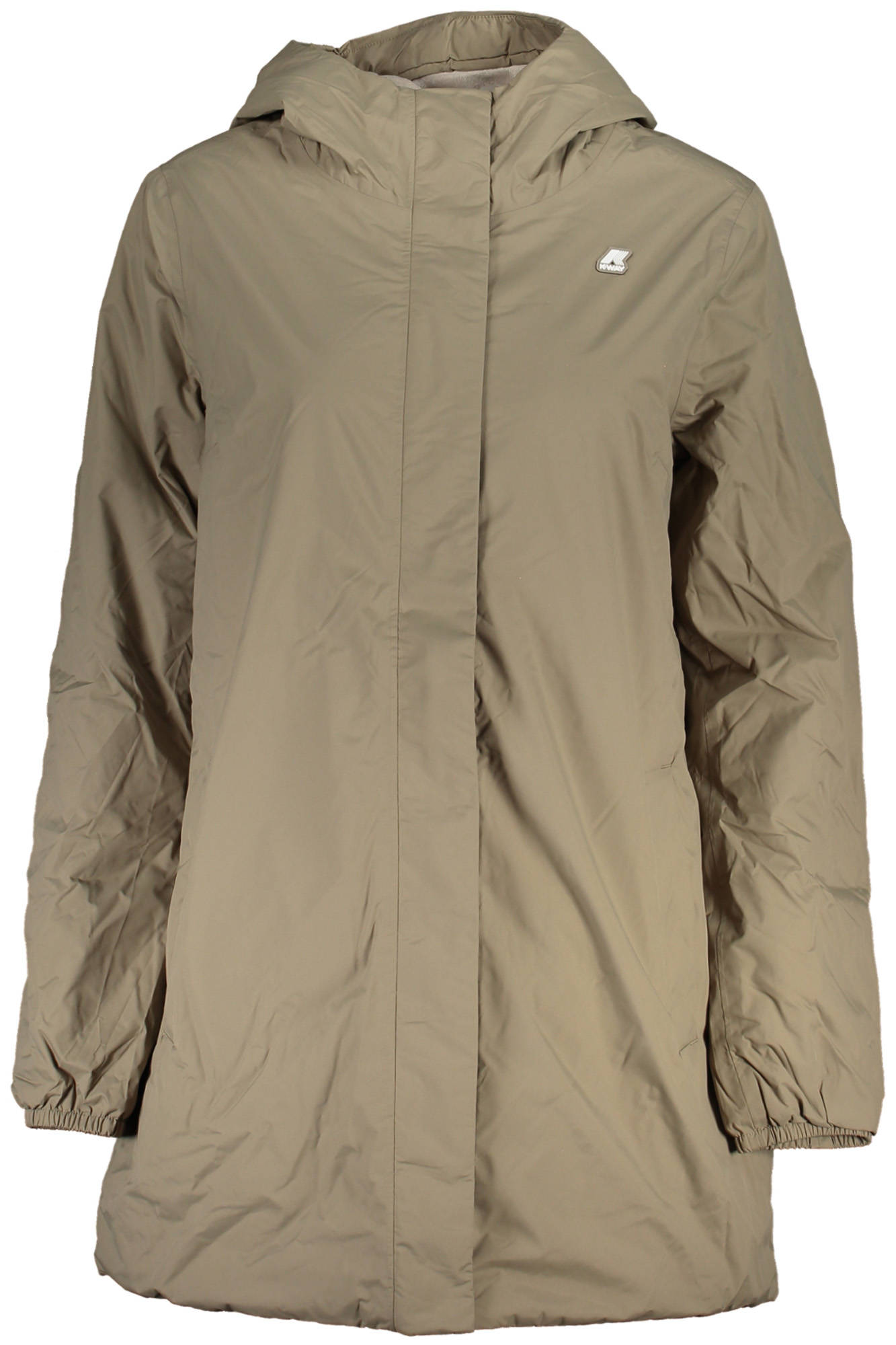 K-WAY BEIGE WOMEN'S JACKET