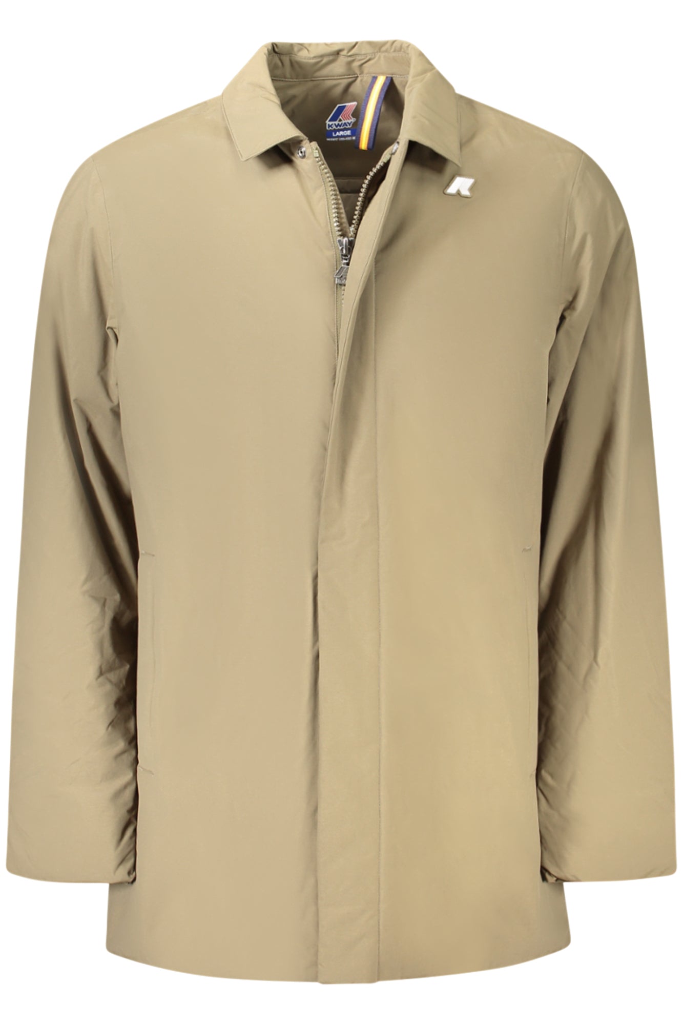 K-WAY MEN'S JACKET BROWN