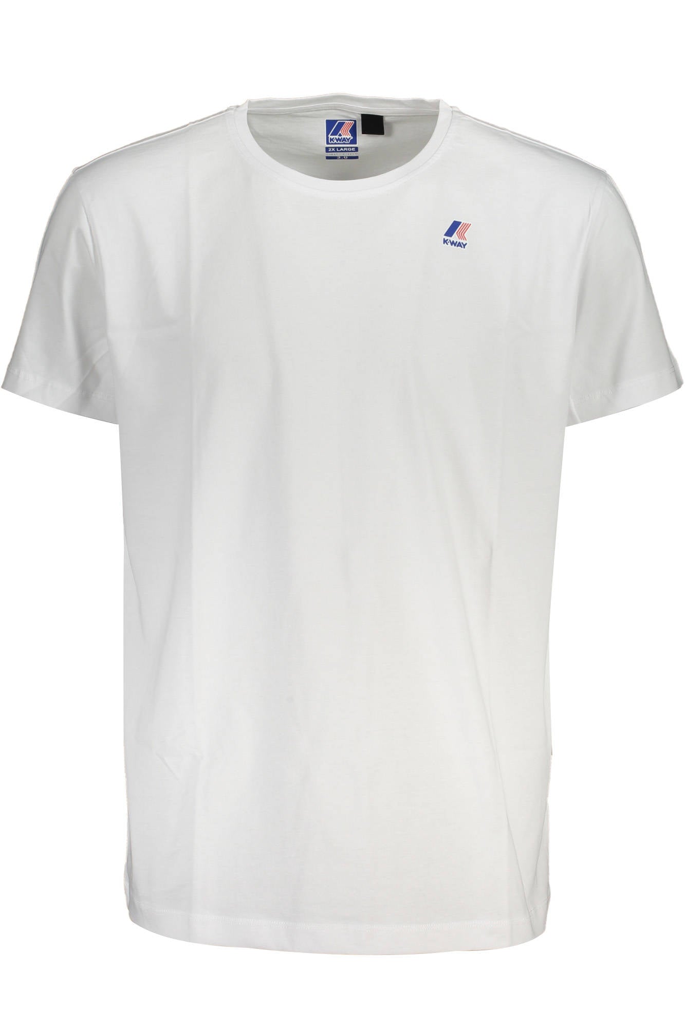 K-WAY SHORT SLEEVE T-SHIRT MEN WHITE