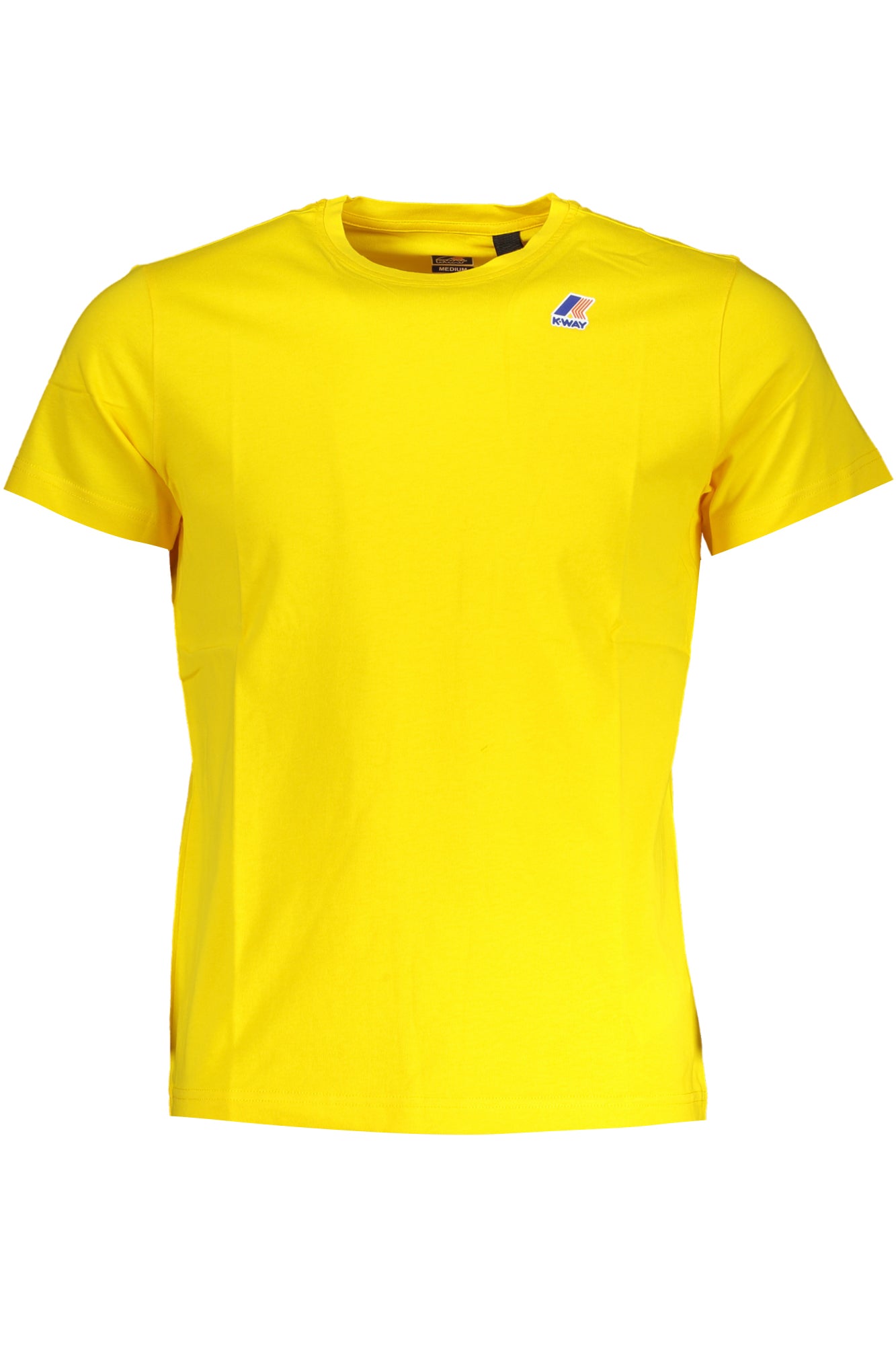 YELLOW MEN'S K-WAY SHORT SLEEVE T-SHIRT