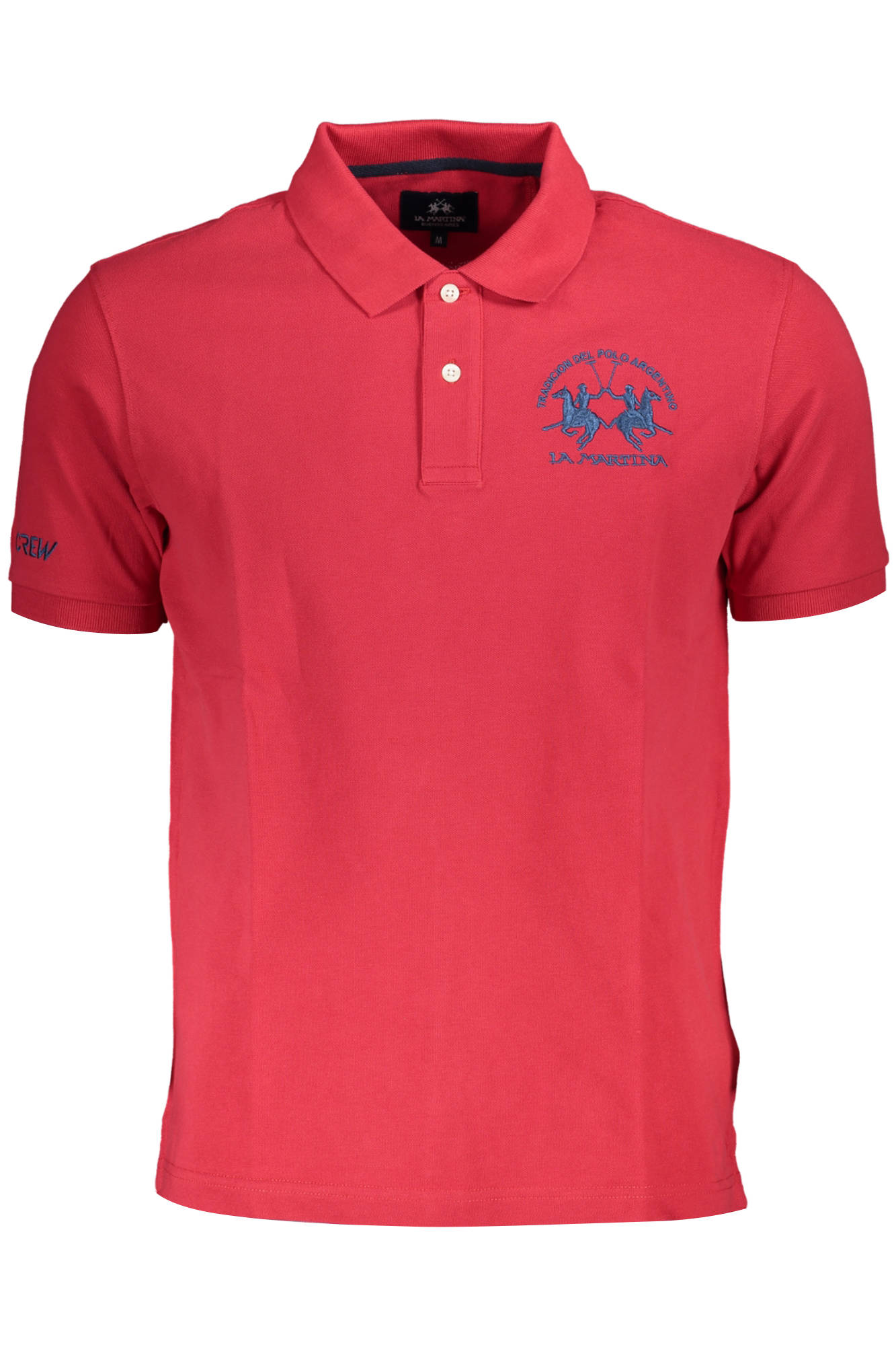 LA MARTINA MEN'S SHORT SLEEVE POLO SHIRT RED