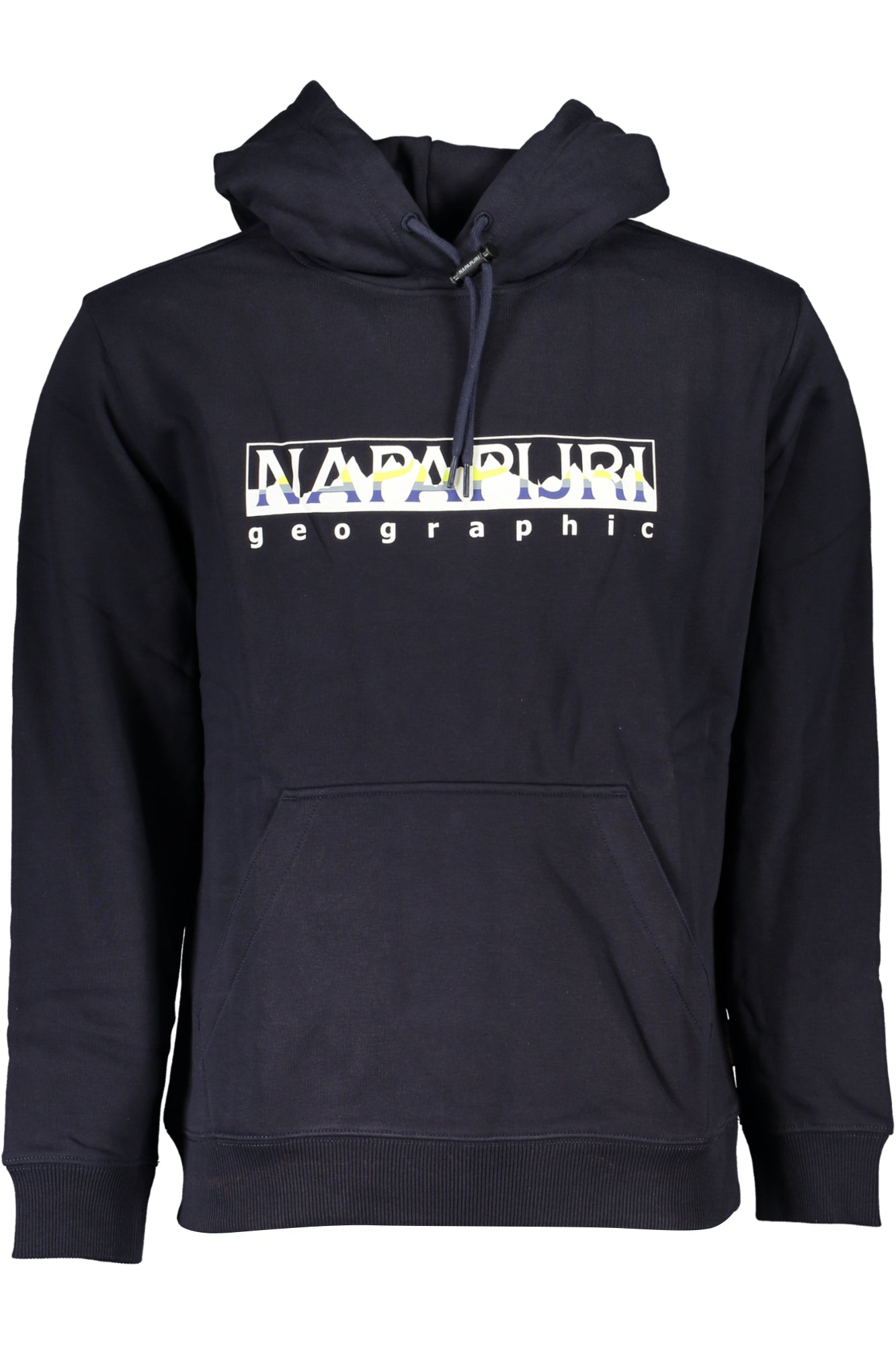 NAPAPIJRI MEN'S BLUE ZIPLESS SWEATSHIRT