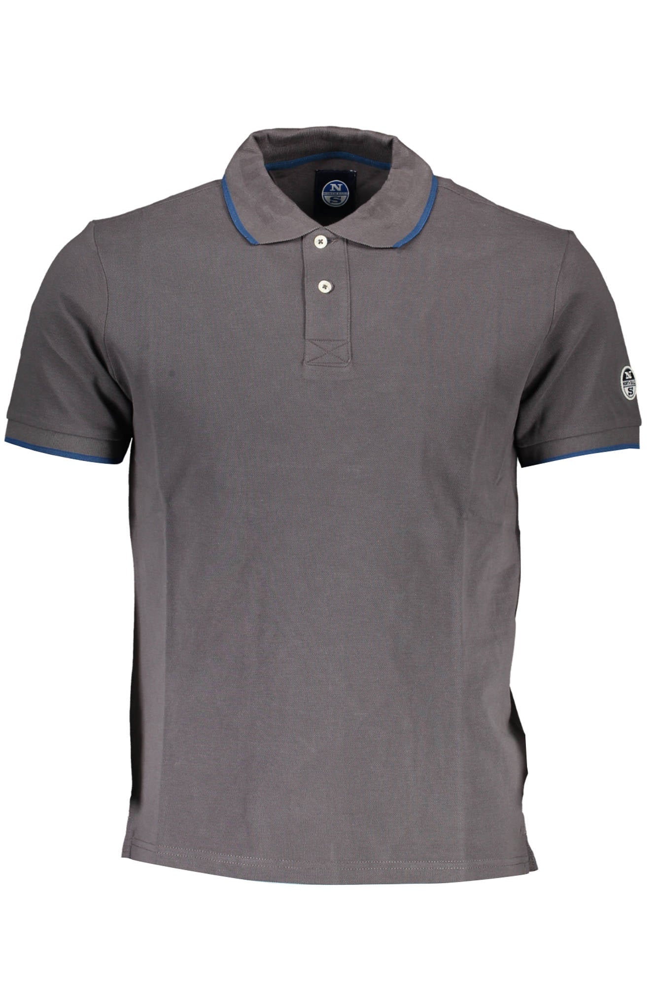 NORTH SAILS MEN'S SHORT SLEEVE POLO GREY