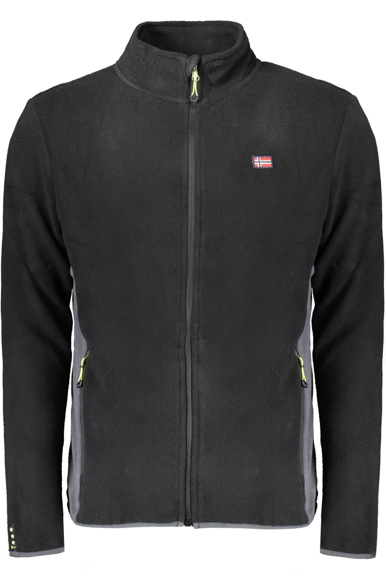 NORWAY 1963 MEN'S BLACK ZIP-UP SWEATSHIRT