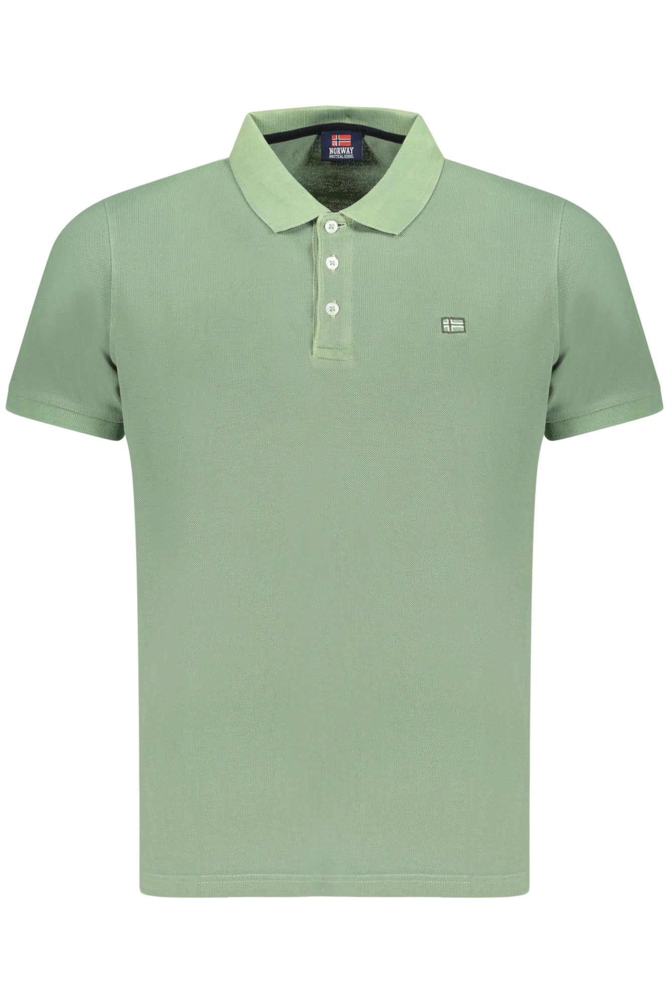 NORWAY 1963 MEN'S SHORT SLEEVE POLO GREEN