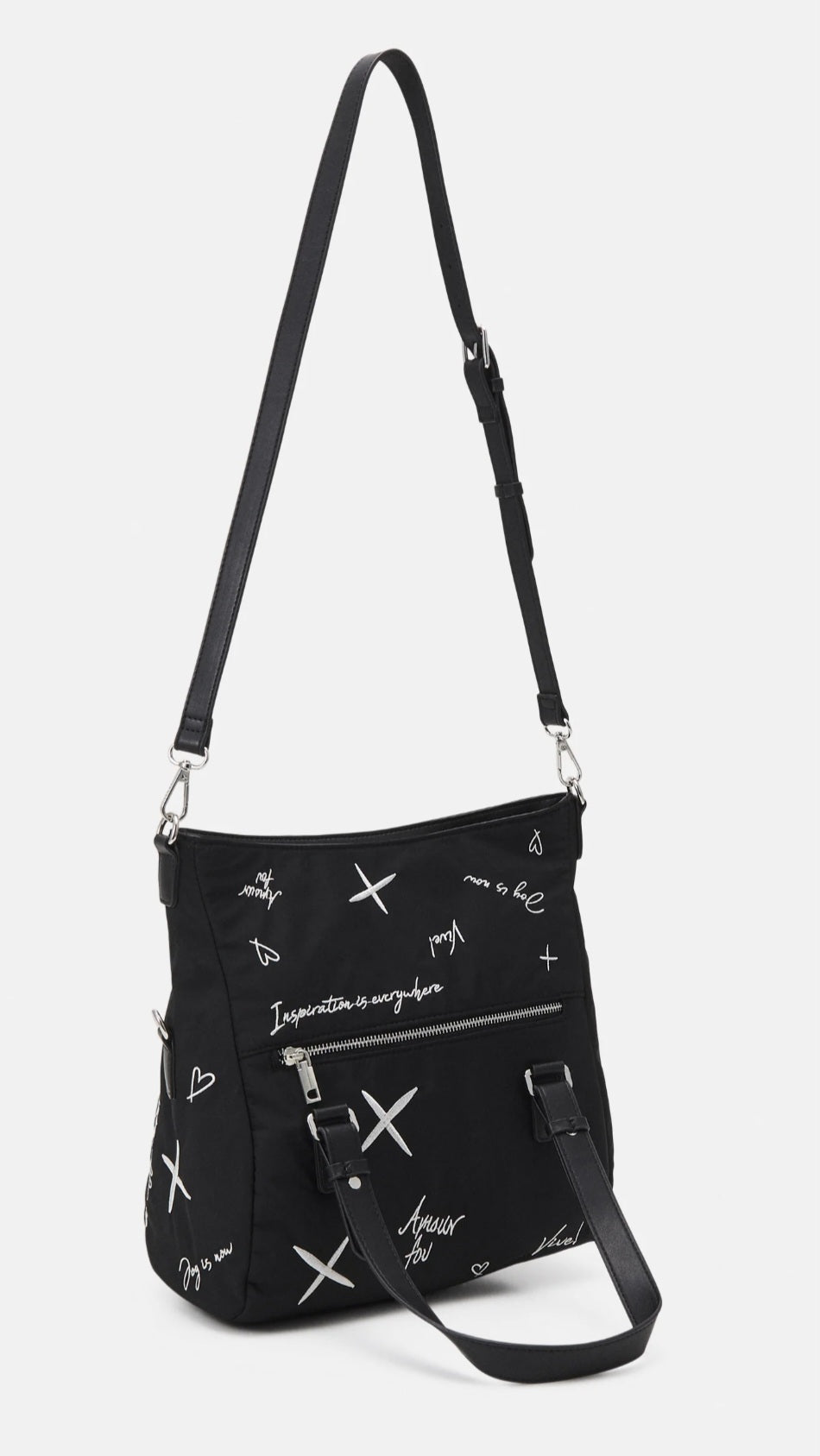 DESIGUAL BLACK WOMEN'S BAG