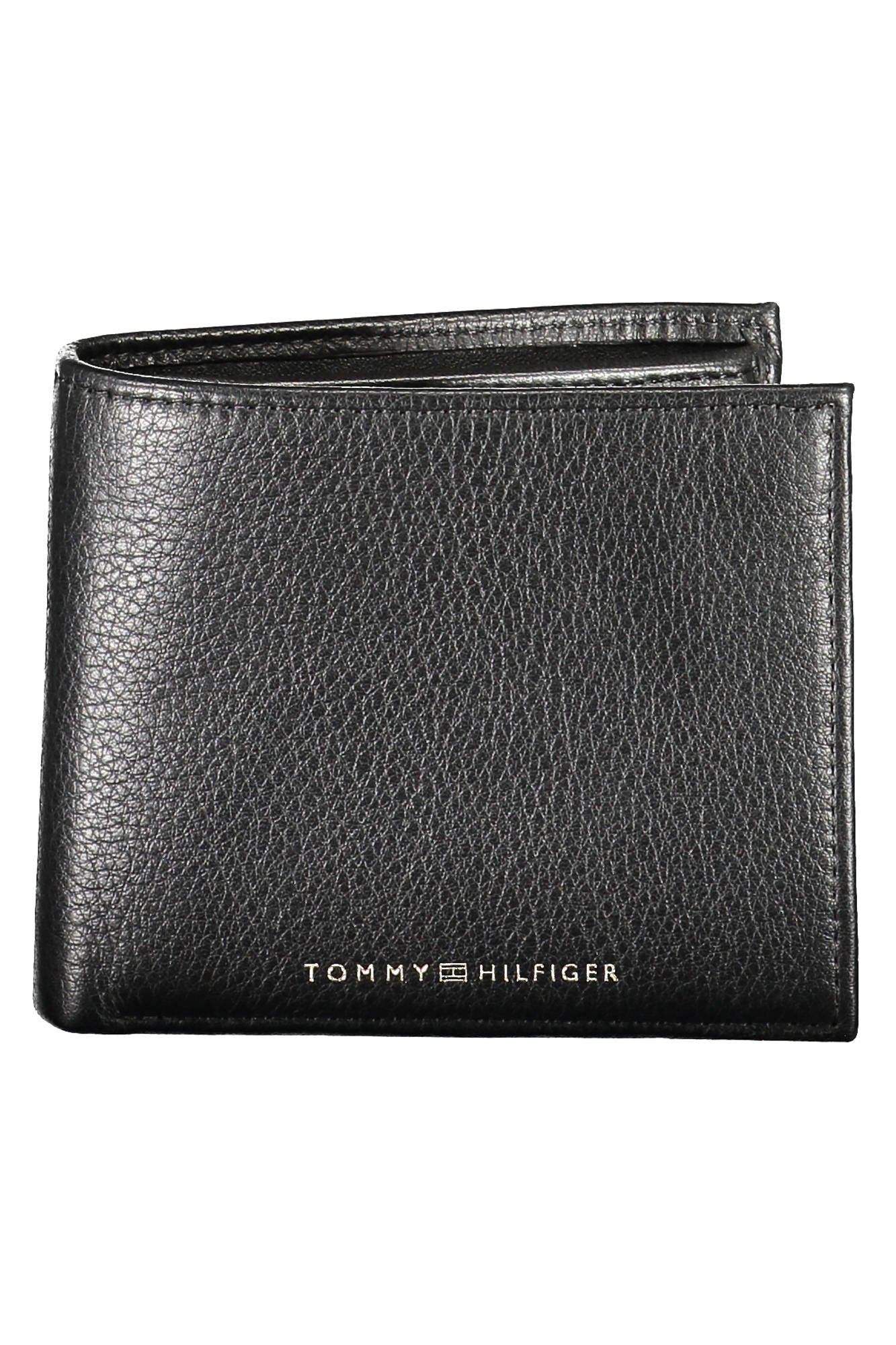 TOMMY HILFIGER BLACK MEN'S WALLET