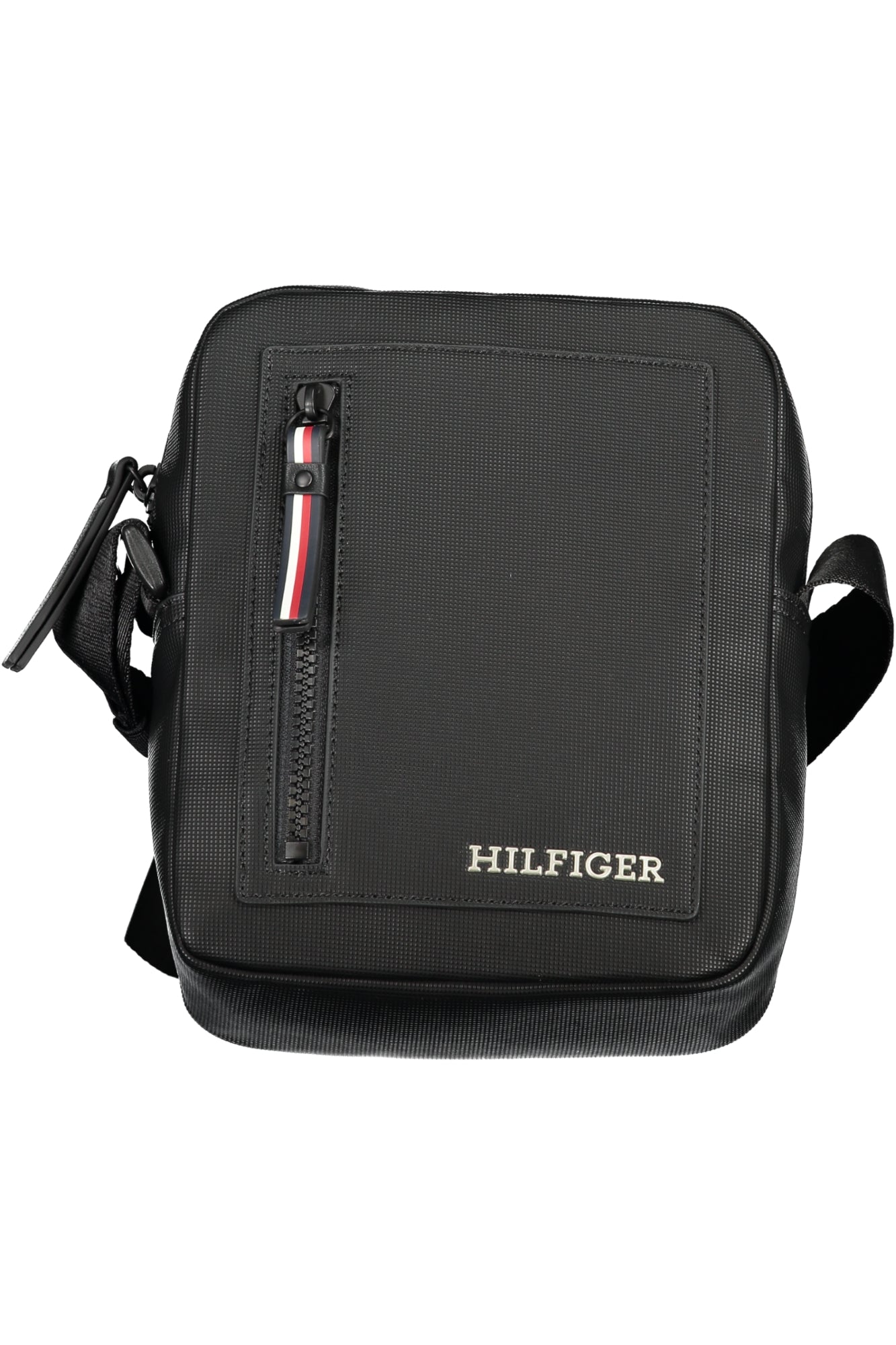 TOMMY HILFIGER MEN'S BLACK SHOULDER BAG