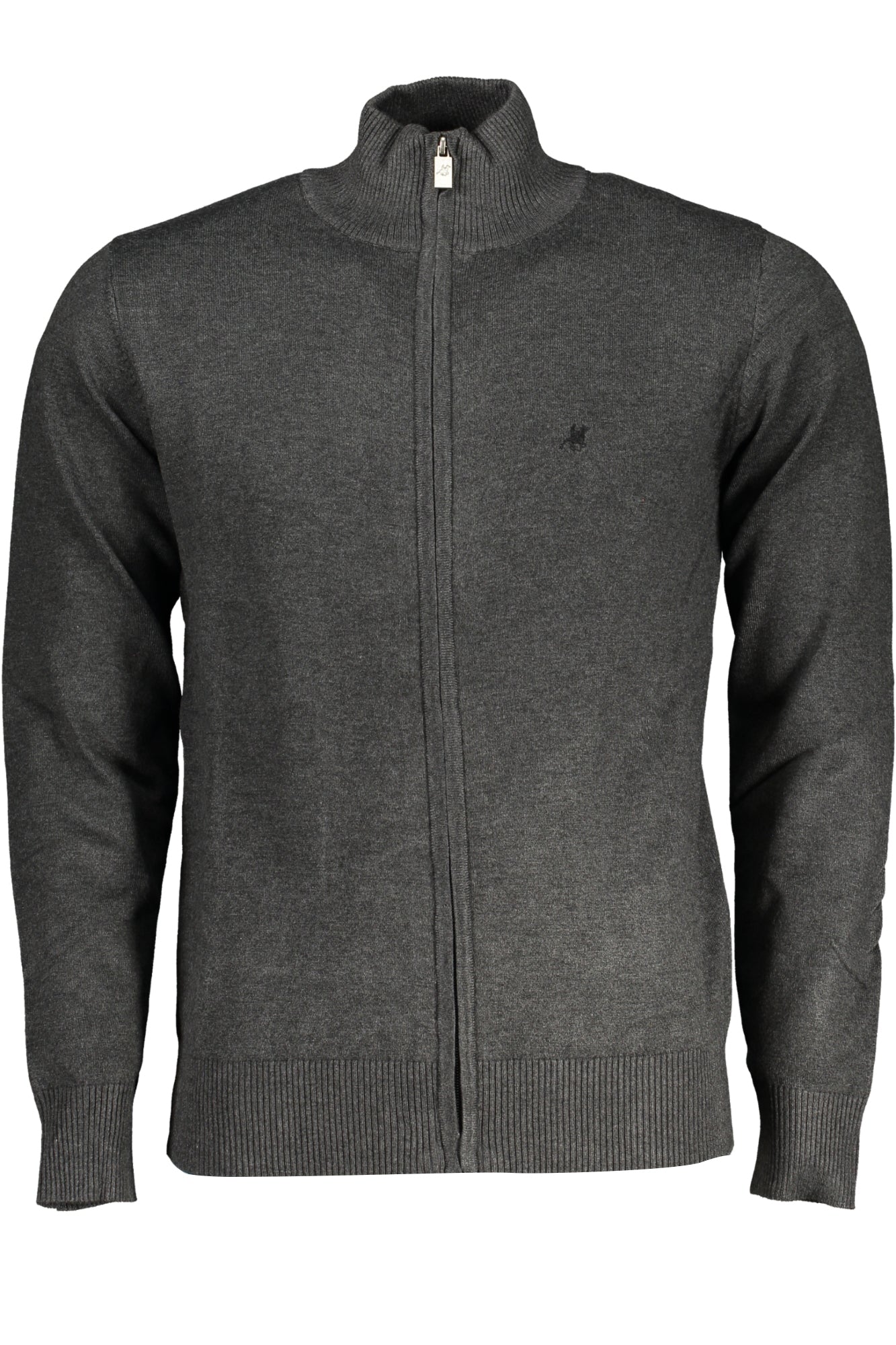 US GRAND POLO CARDIGAN MEN'S GREY