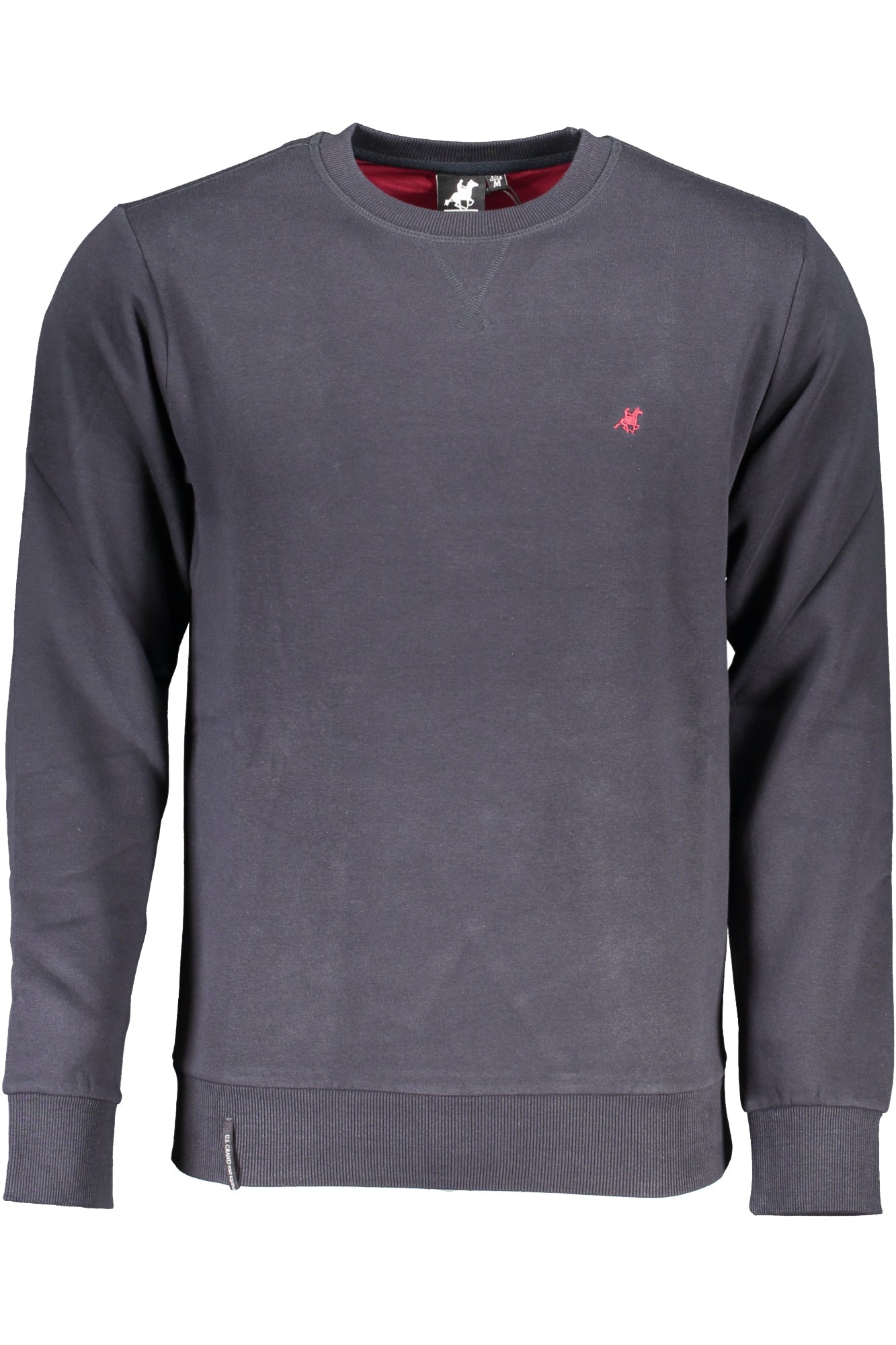 US GRAND POLO MEN'S BLUE ZIPLESS SWEATSHIRT