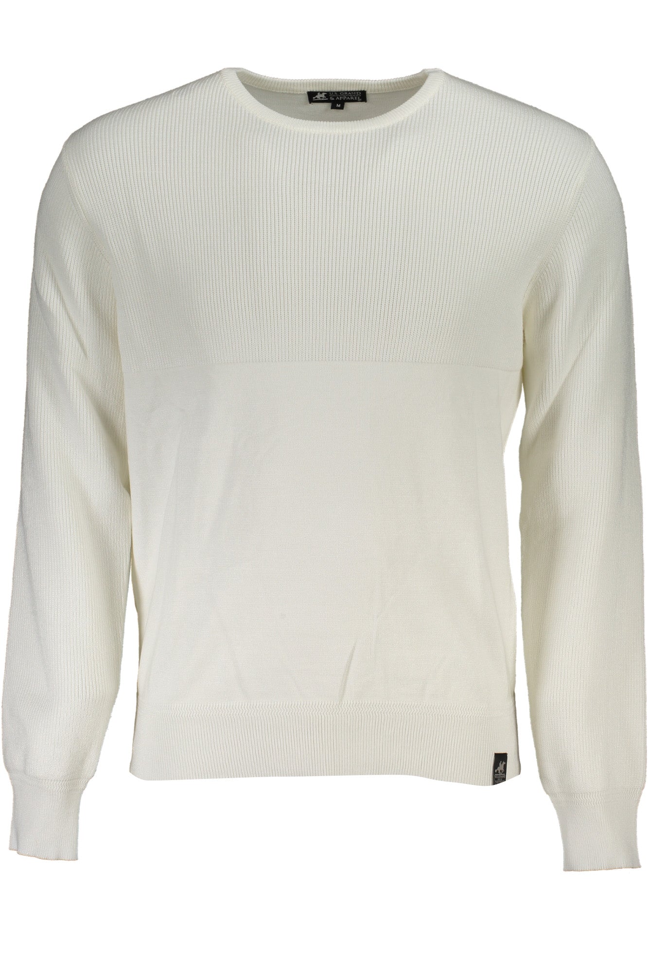 US GRAND POLO MEN'S WHITE SWEATER