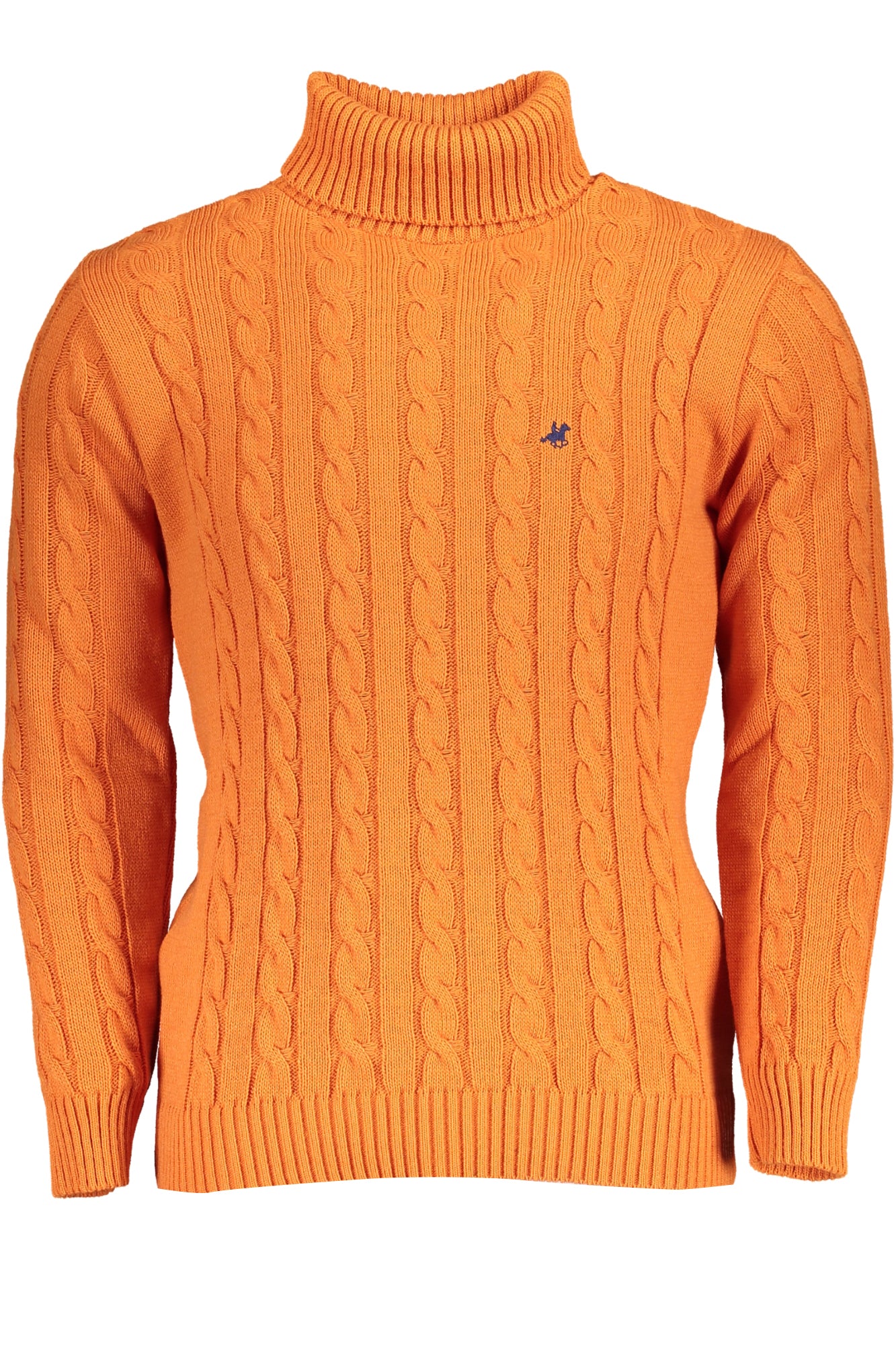 US GRAND POLO MEN'S ORANGE SWEATER