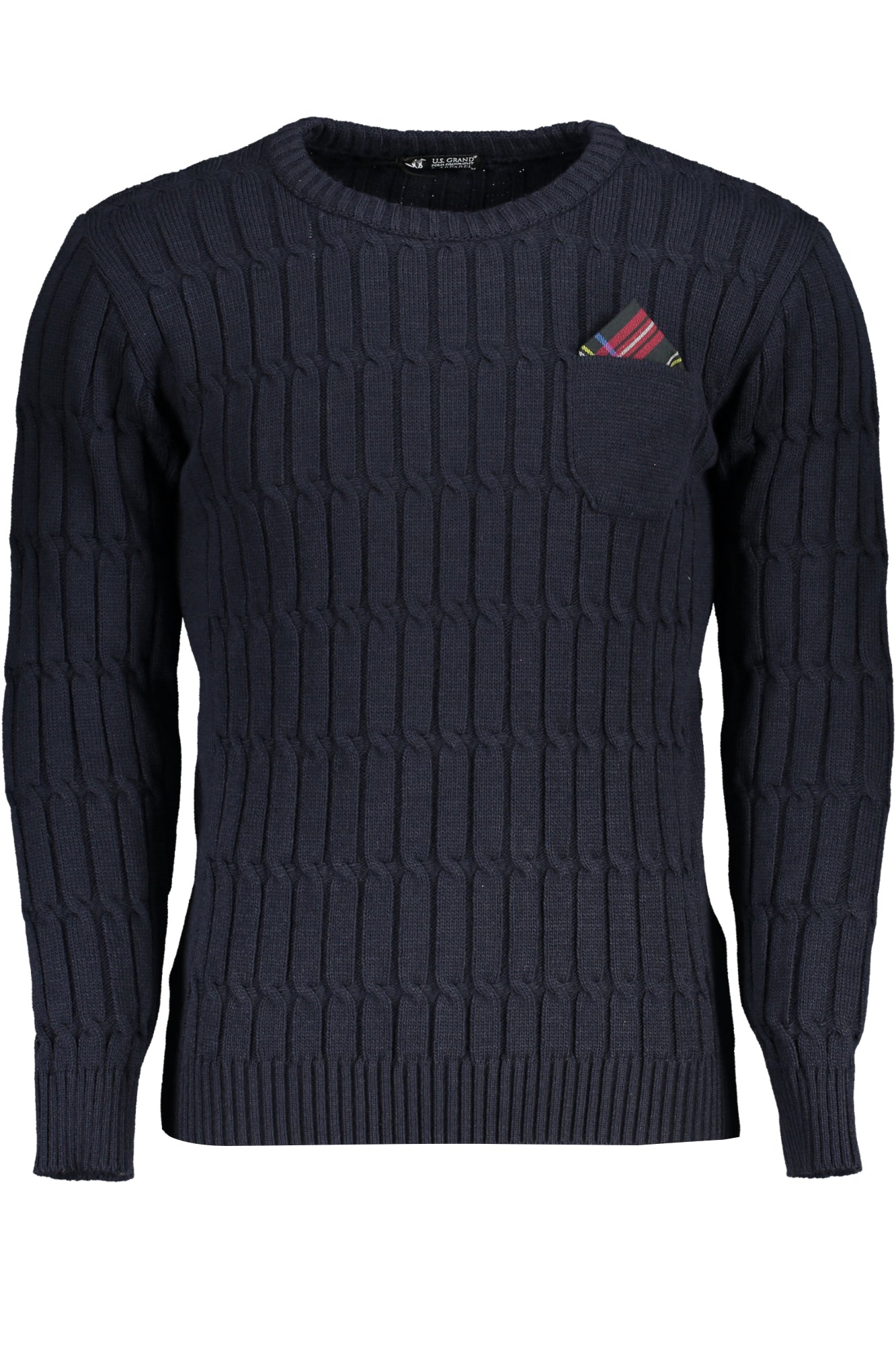 US GRAND POLO MEN'S BLUE SWEATER