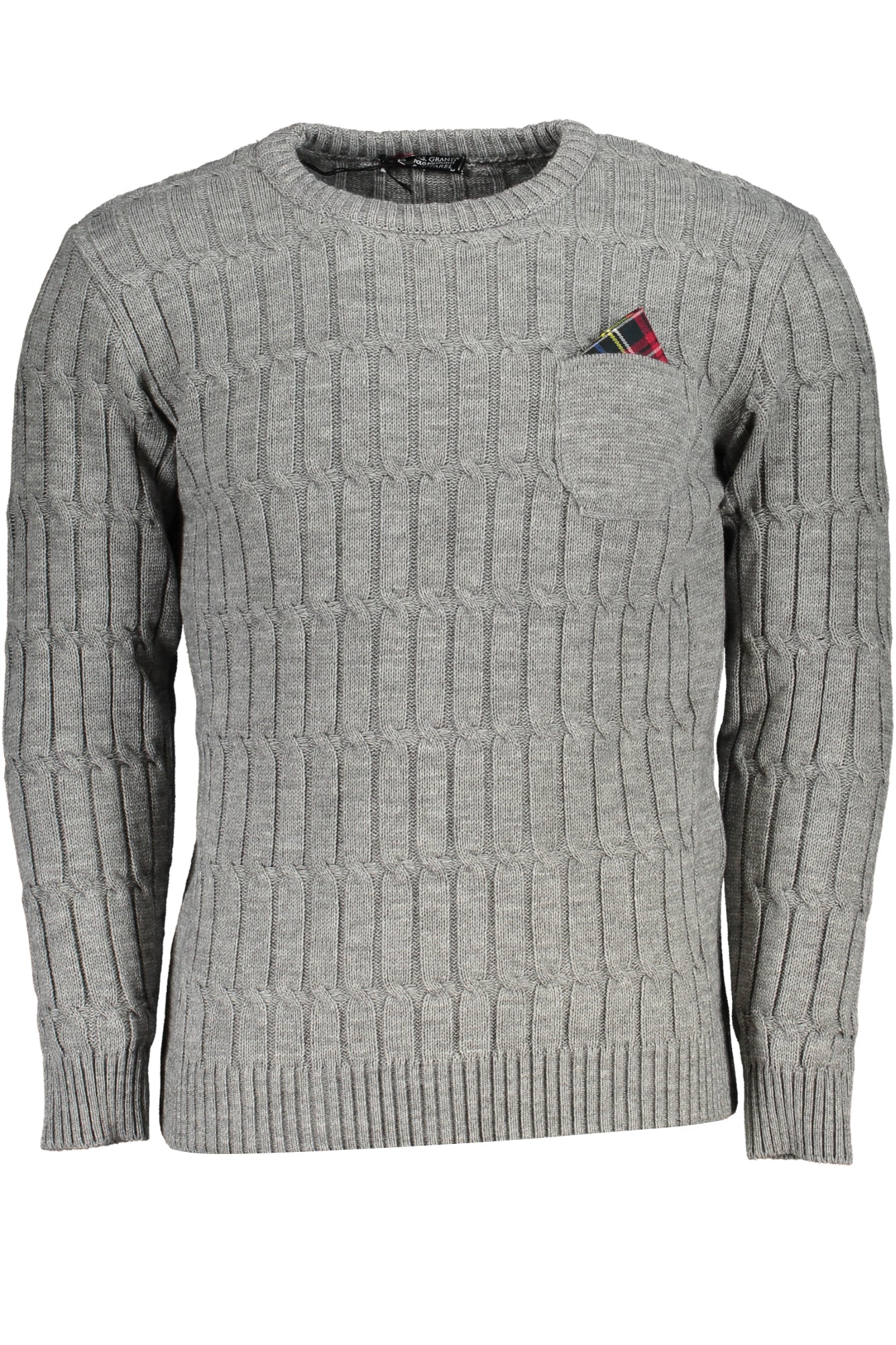 US GRAND POLO MEN'S GRAY SWEATER