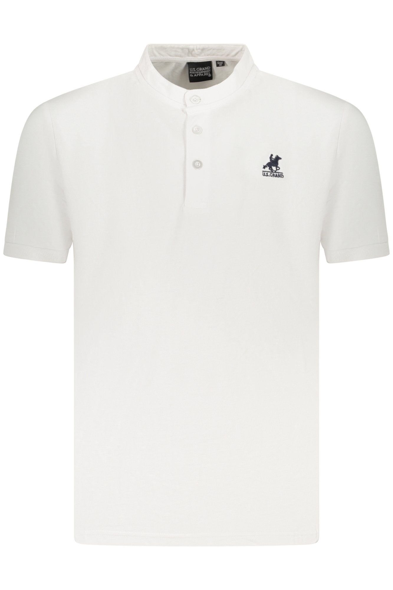 US GRAND POLO MEN'S SHORT SLEEVE POLO WHITE