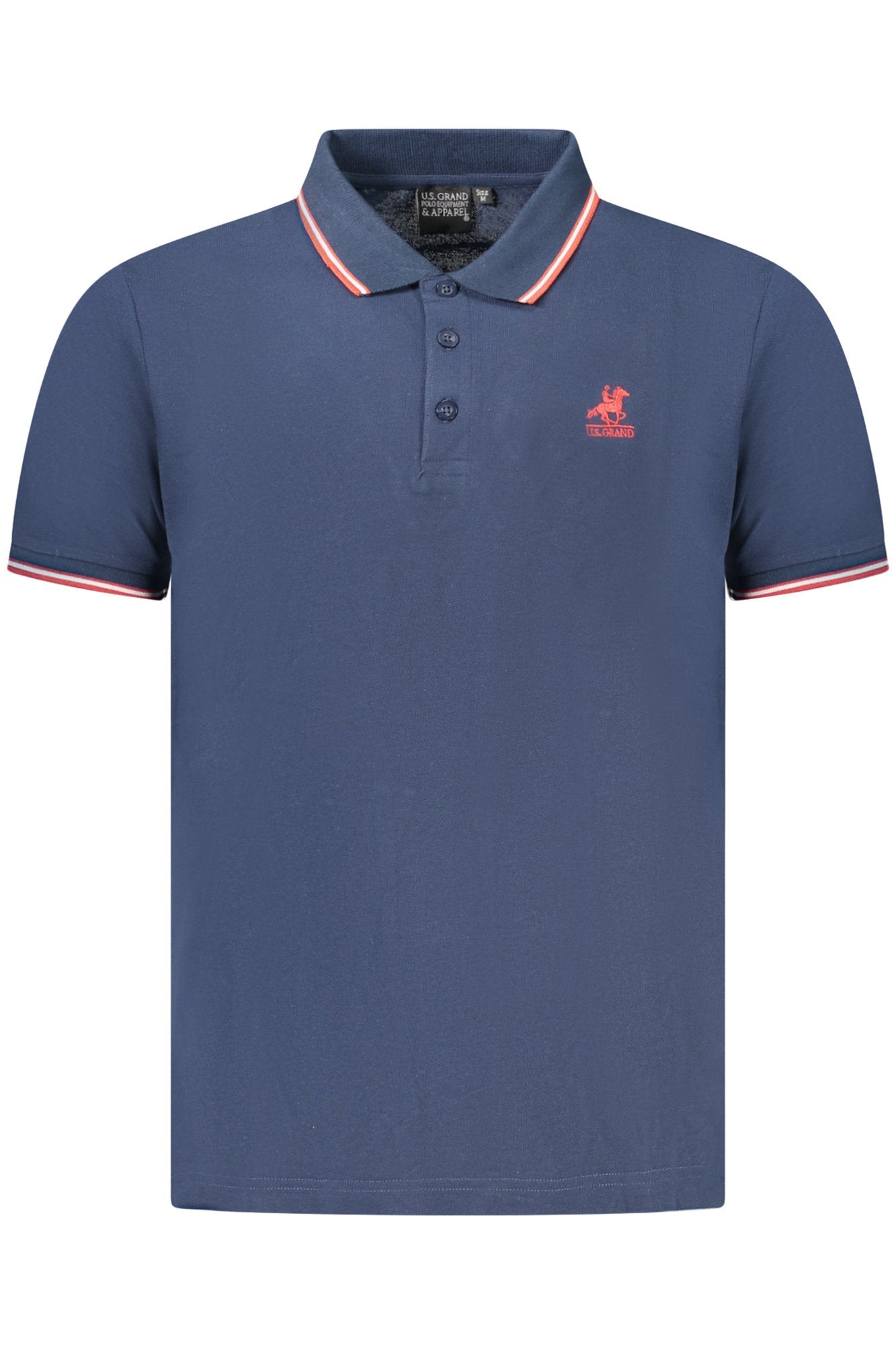 US GRAND POLO MEN'S SHORT SLEEVE POLO BLUE