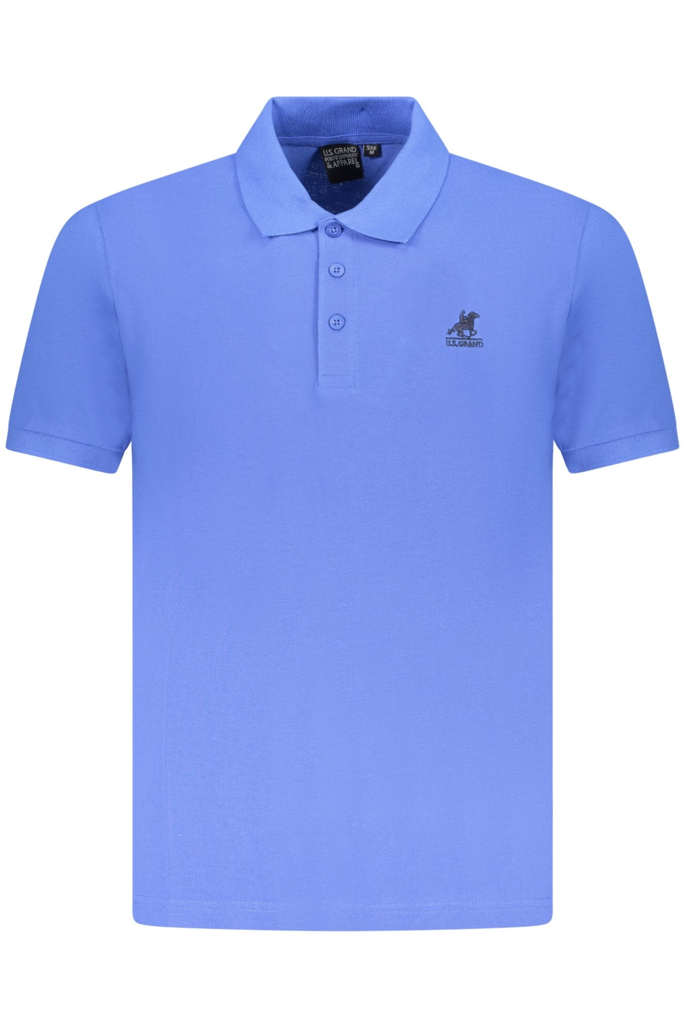 US GRAND POLO MEN'S SHORT SLEEVE POLO BLUE