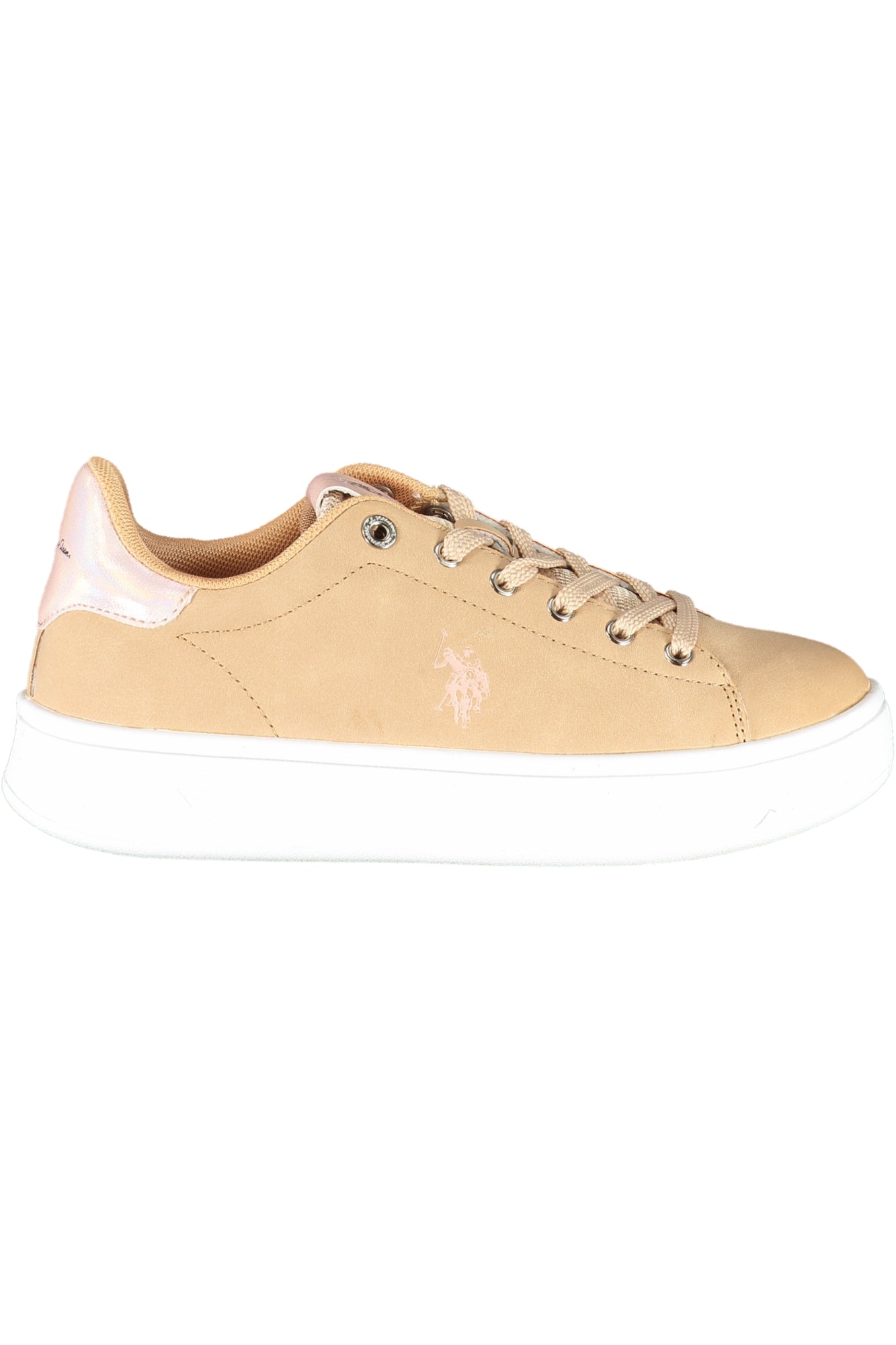 US POLO BEST PRICE BEIGE WOMEN'S SPORTS SHOES