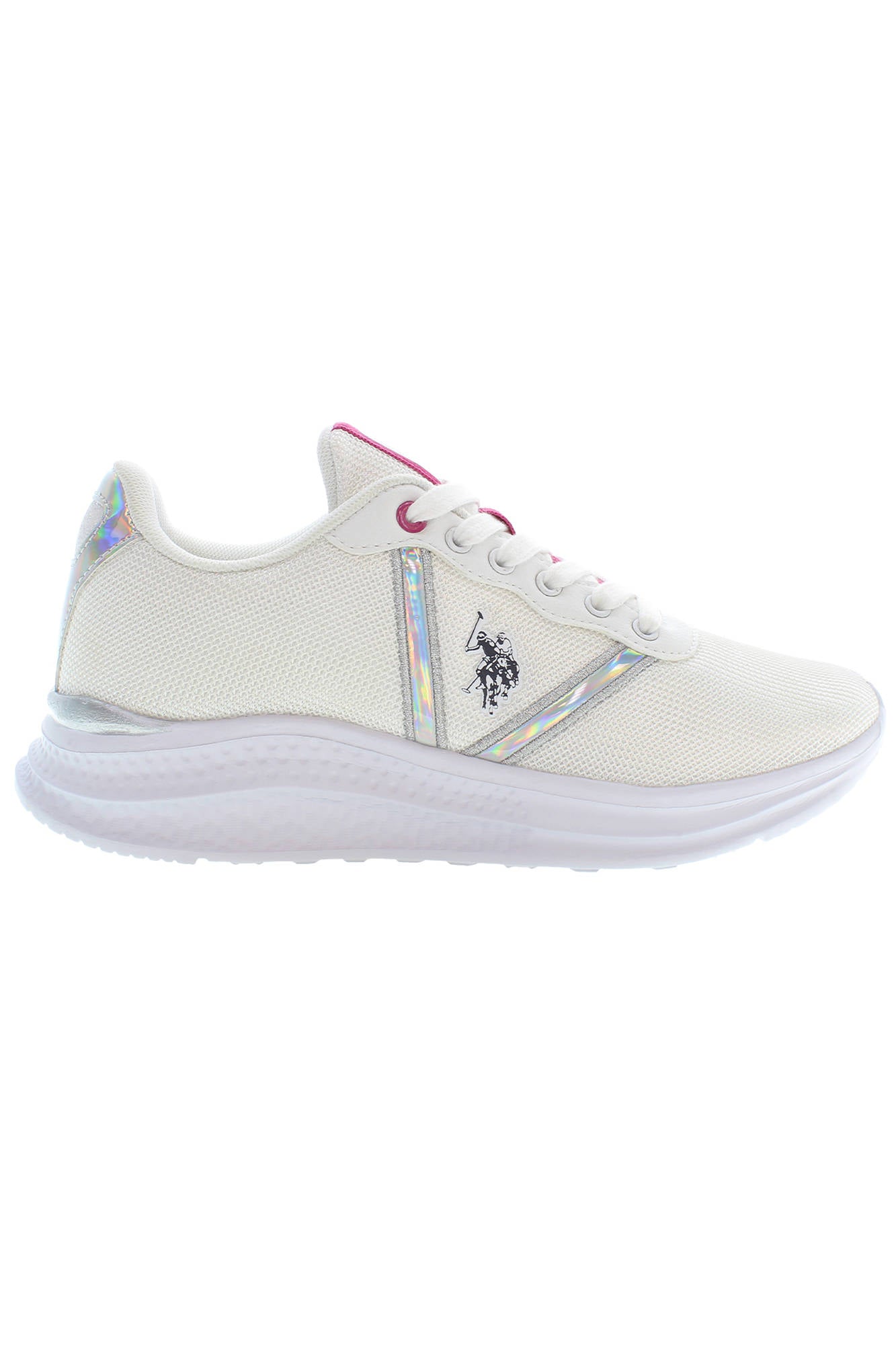 US POLO BEST PRICE WHITE WOMEN'S SPORT SHOES
