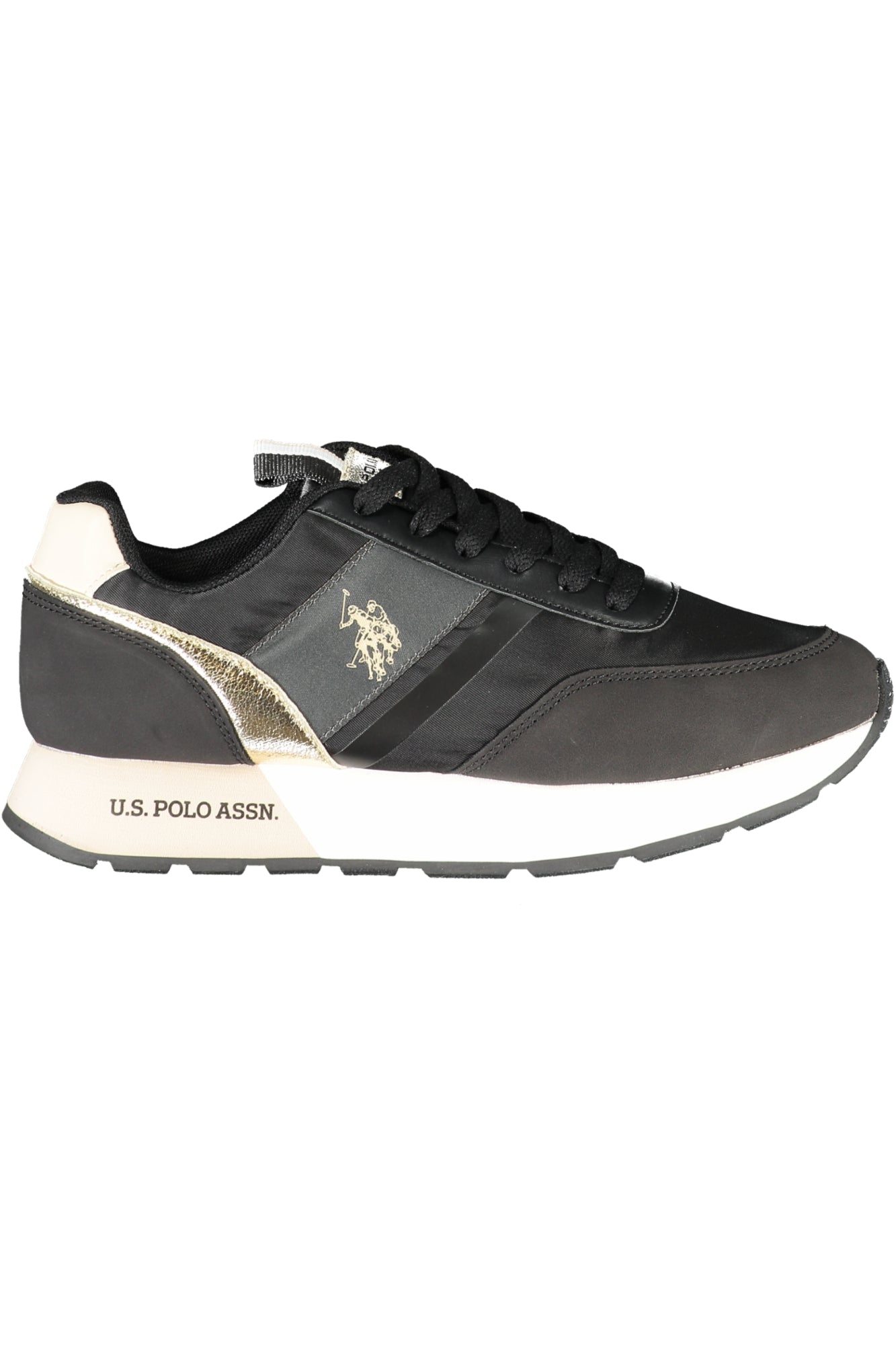 US POLO BEST PRICE BLACK WOMEN'S SPORTS SHOES