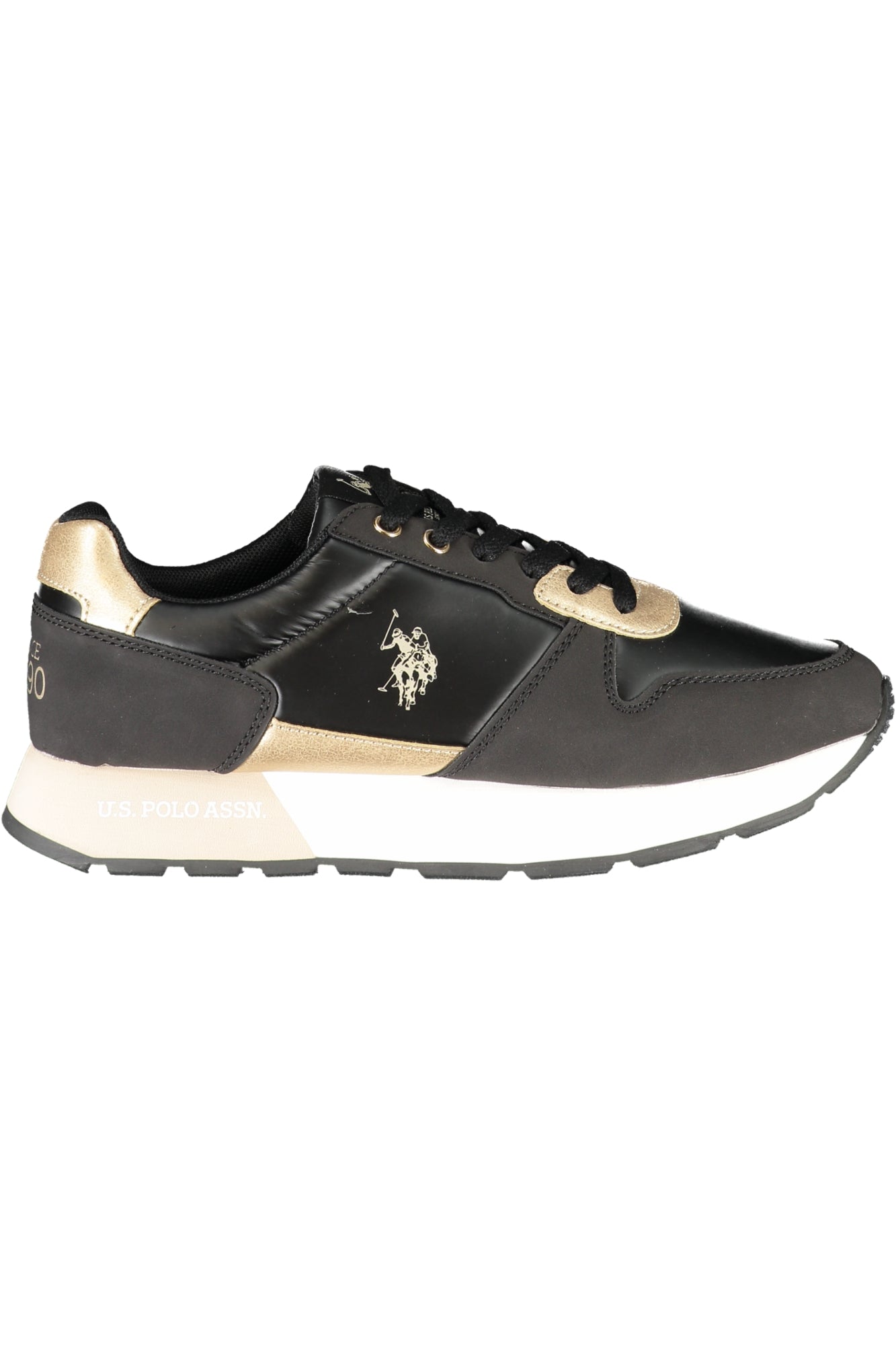 US POLO BEST PRICE BLACK WOMEN'S SPORTS SHOES