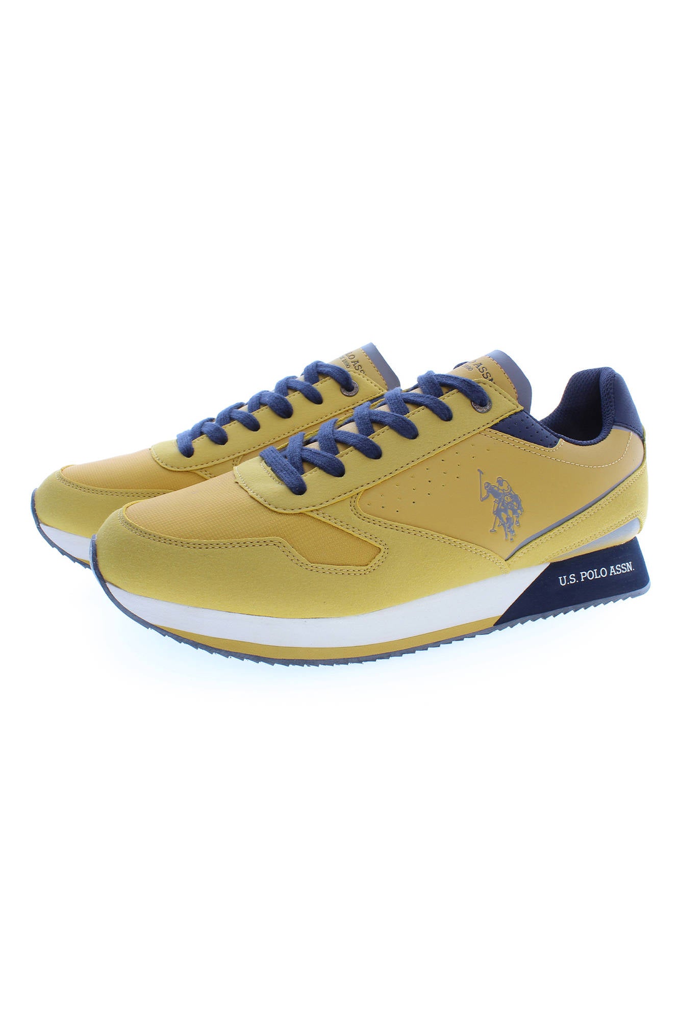 US POLO BEST PRICE YELLOW MEN'S SPORTS SHOES