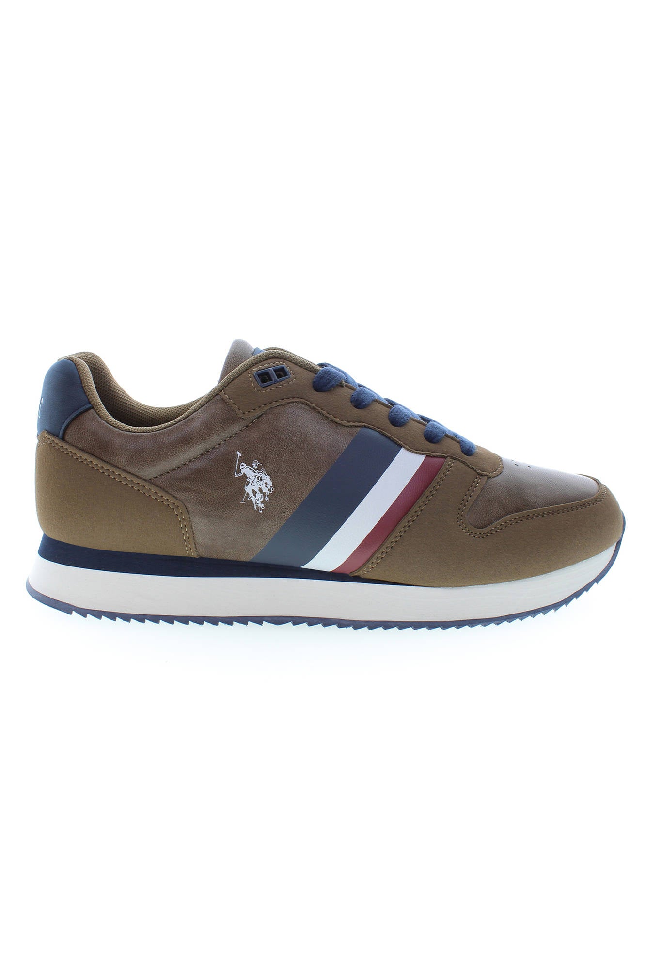 US POLO BEST PRICE MEN'S SPORTS SHOES BROWN