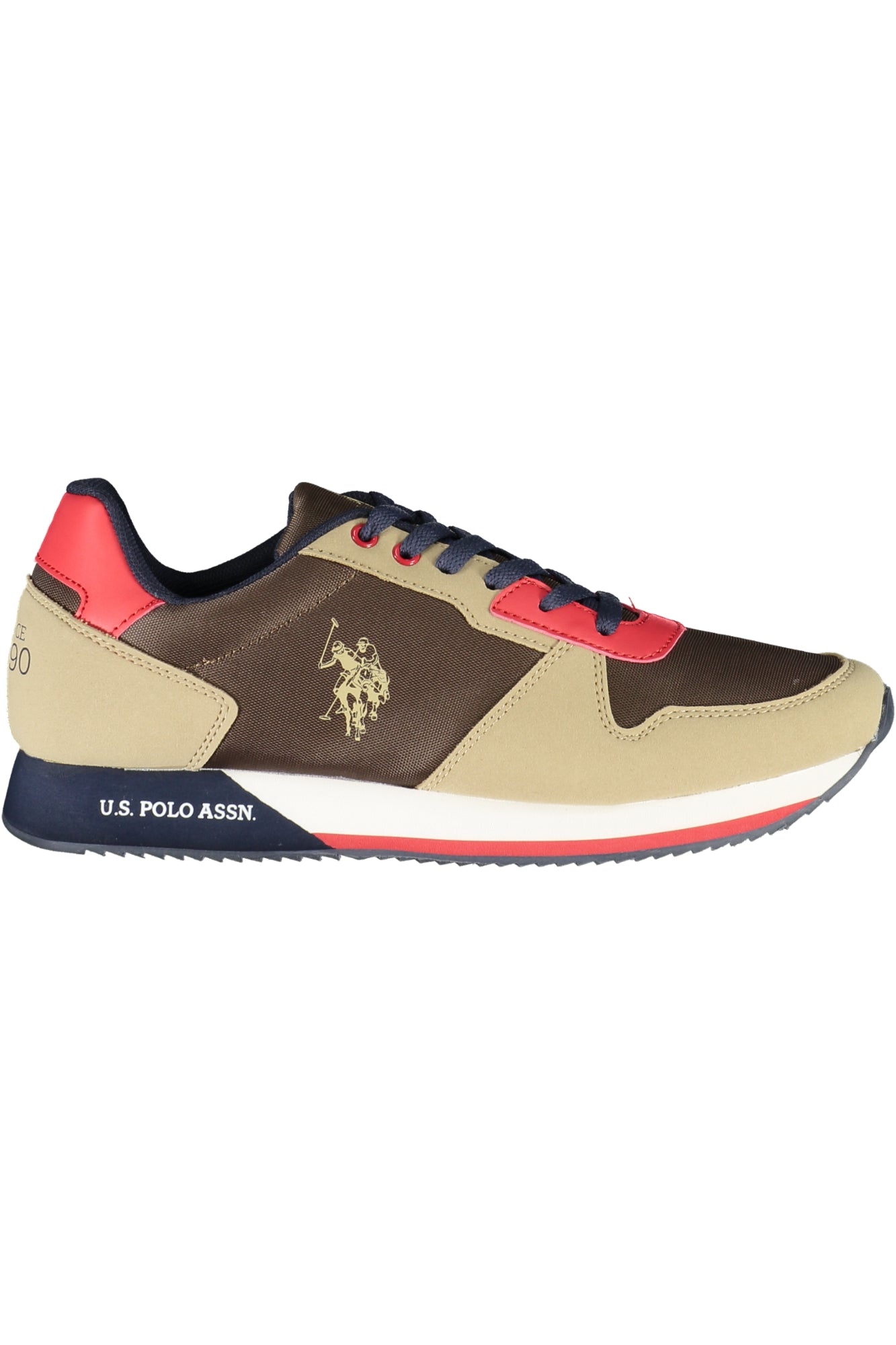 US POLO BEST PRICE BROWN MEN'S SPORTS SHOES