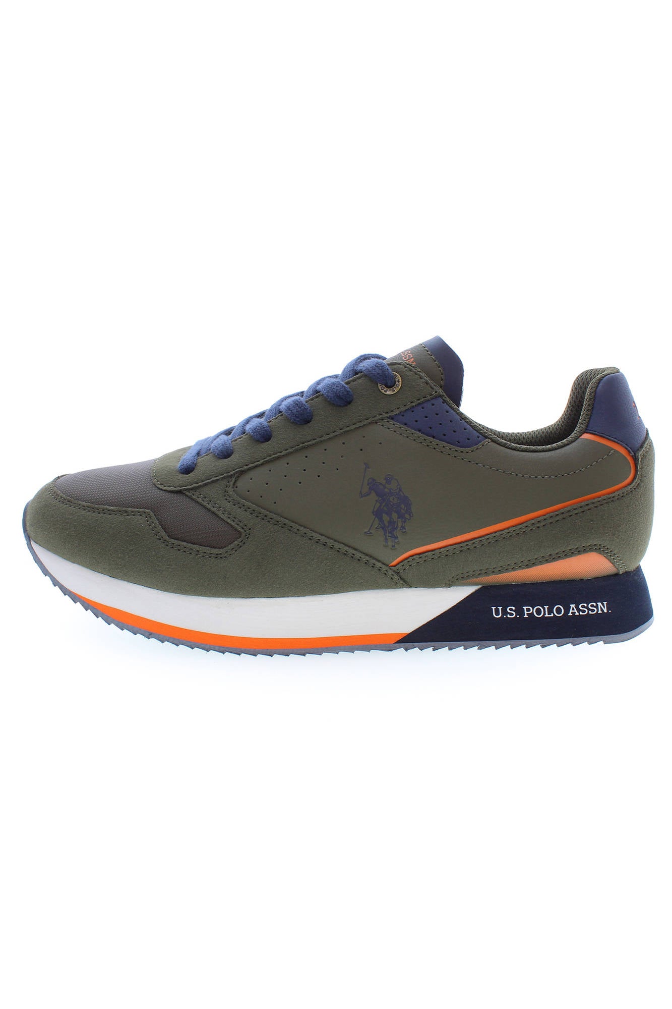 US POLO BEST PRICE GREEN MEN'S SPORTS SHOES
