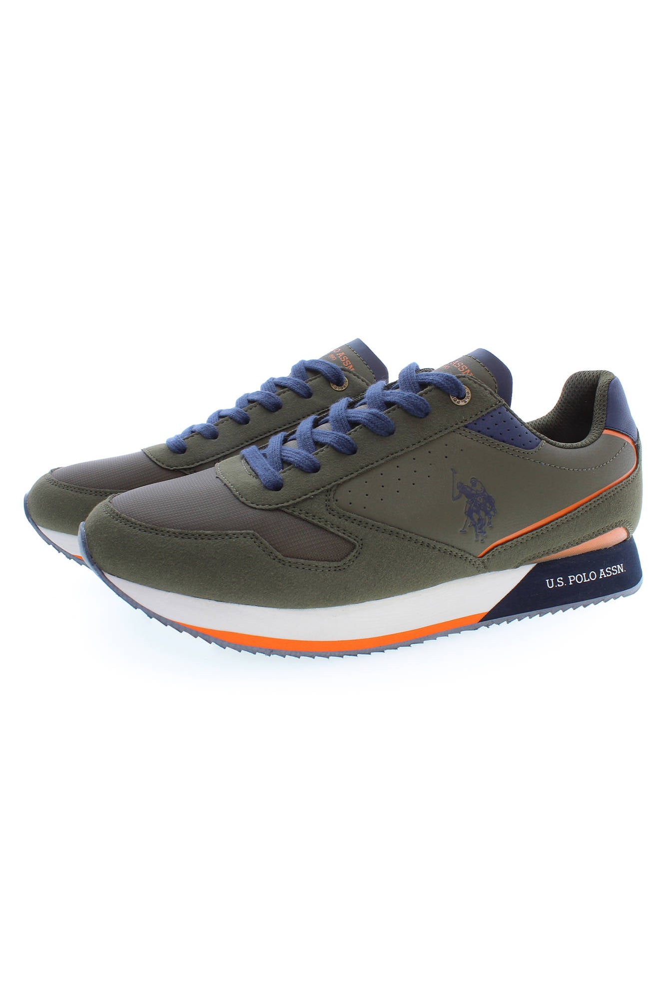 US POLO BEST PRICE GREEN MEN'S SPORTS SHOES