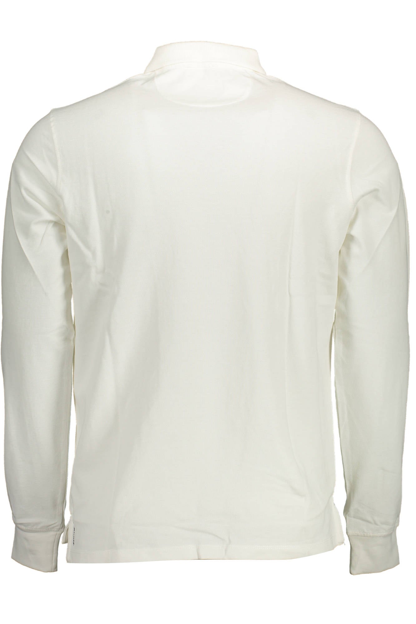 US POLO LONG SLEEVED POLO SHIRT MAN WHITE